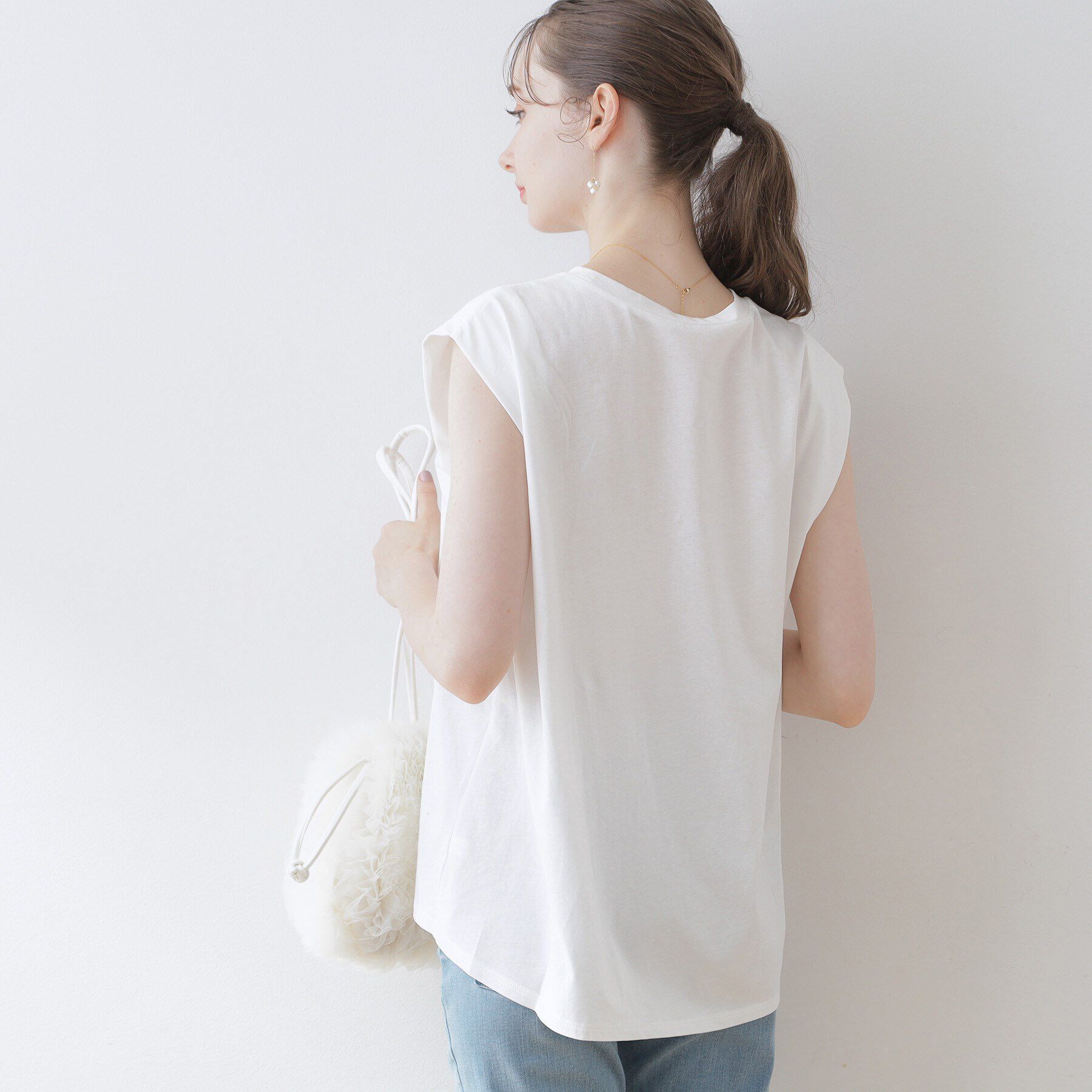 Couture broach「【インしないでキマる】ラインストーンTシャツ」|Tシャツ・カットソー|