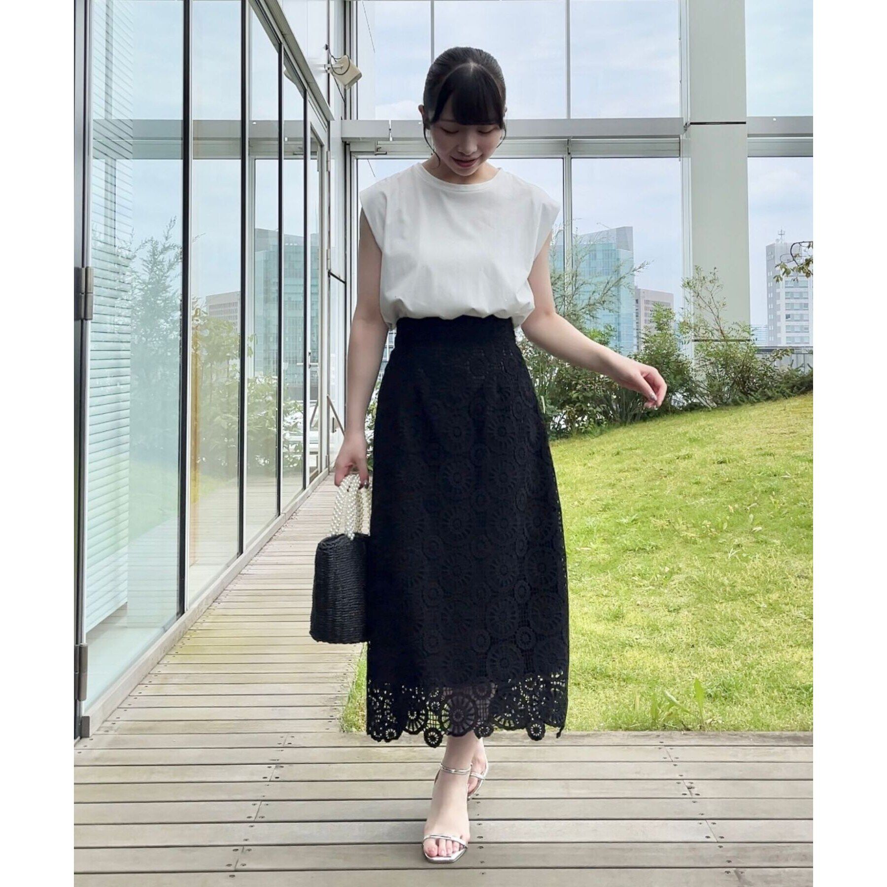 Couture broach「【インしないでキマる】ラインストーンTシャツ」|Tシャツ・カットソー|