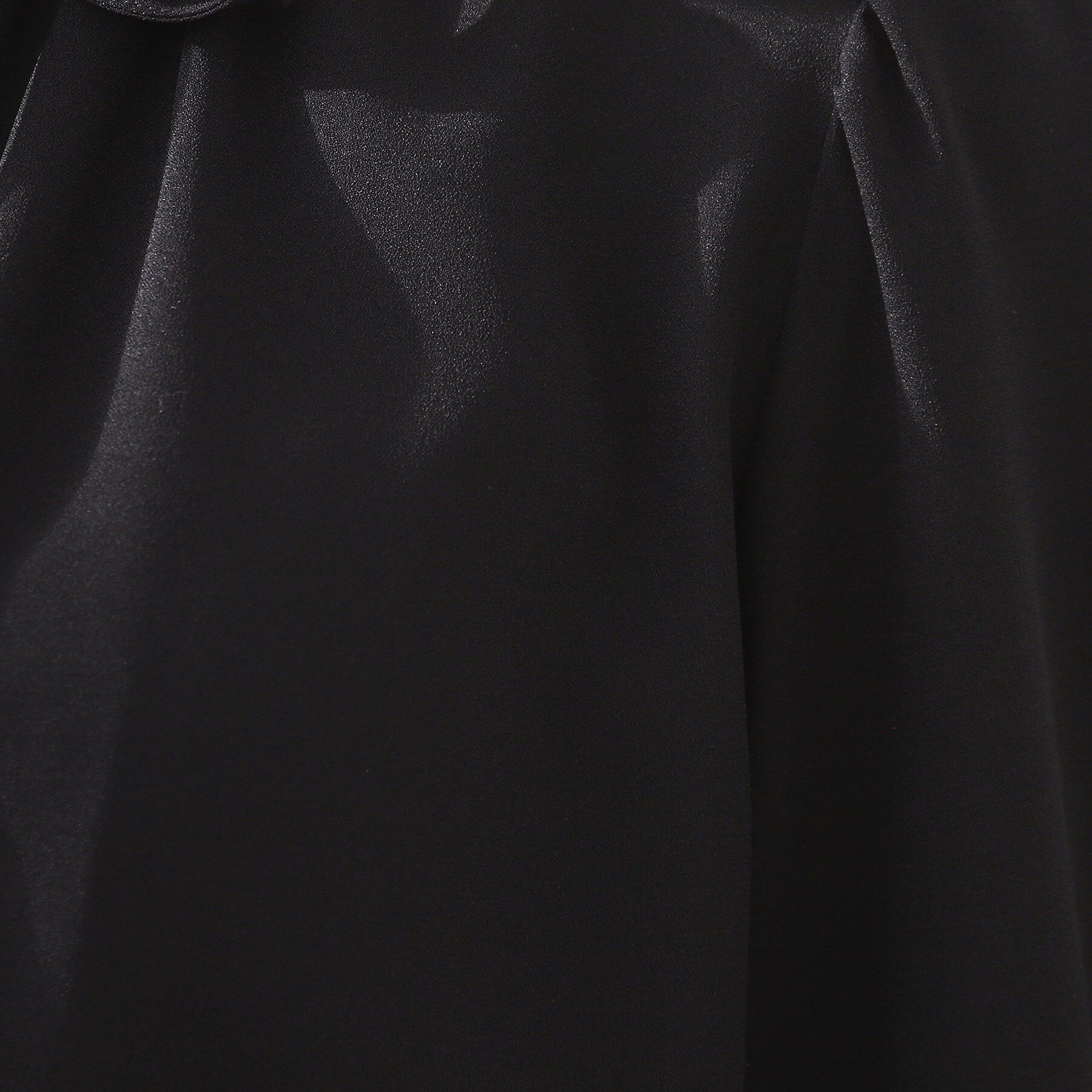 Couture broach「【5分袖・通勤】リボンタイ付きピコフリル5分袖ブラウス」|シャツ・ブラウス|