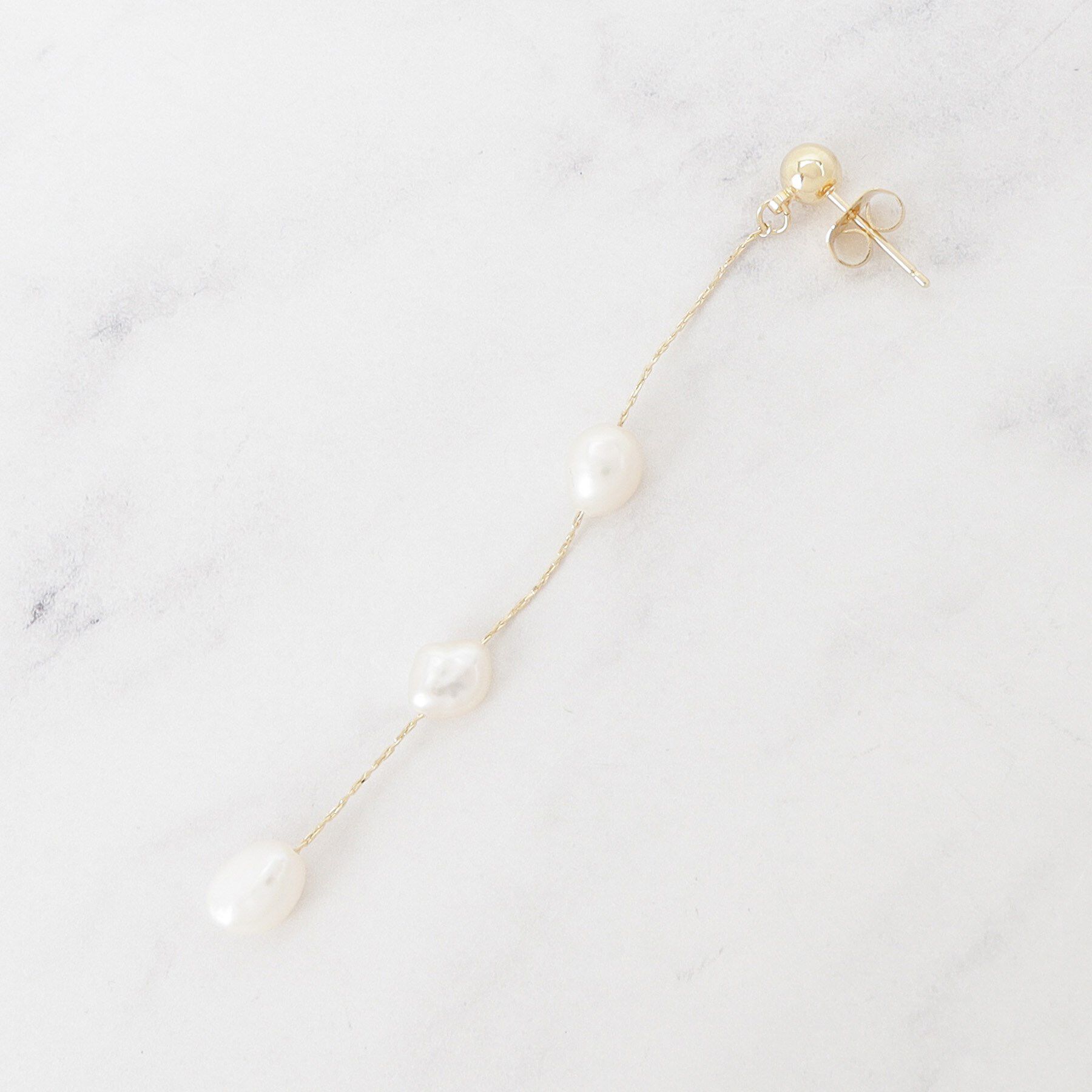 Couture broach「淡水パールピアス」|ピアス|