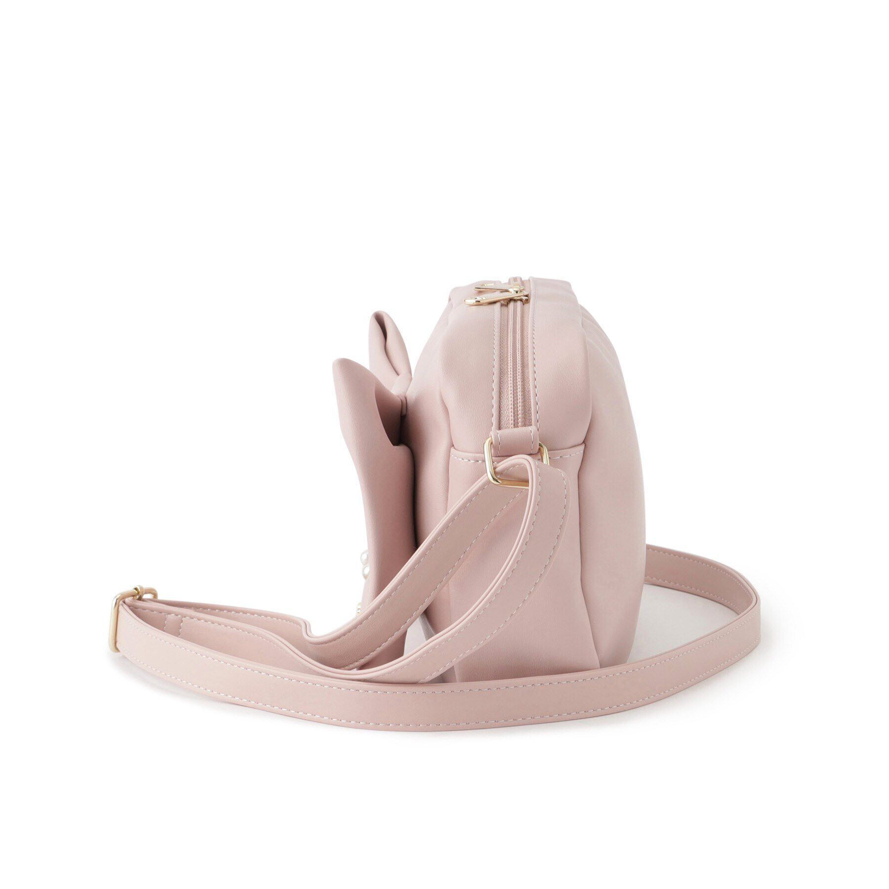 PINK-latte「ガーリーリボンショルダー」|ショルダー・メッセンジャー|