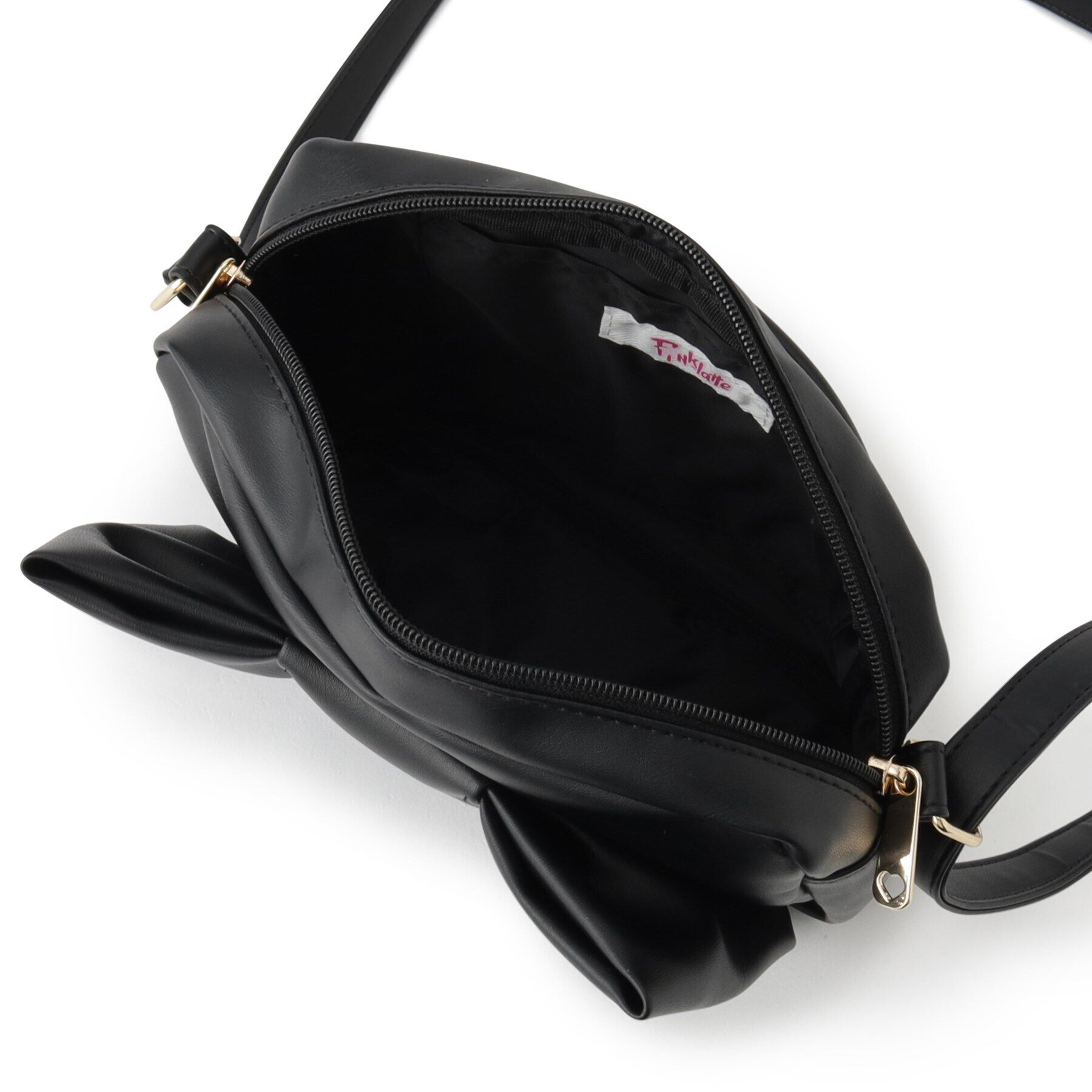 PINK-latte「ガーリーリボンショルダー」|ショルダー・メッセンジャー|