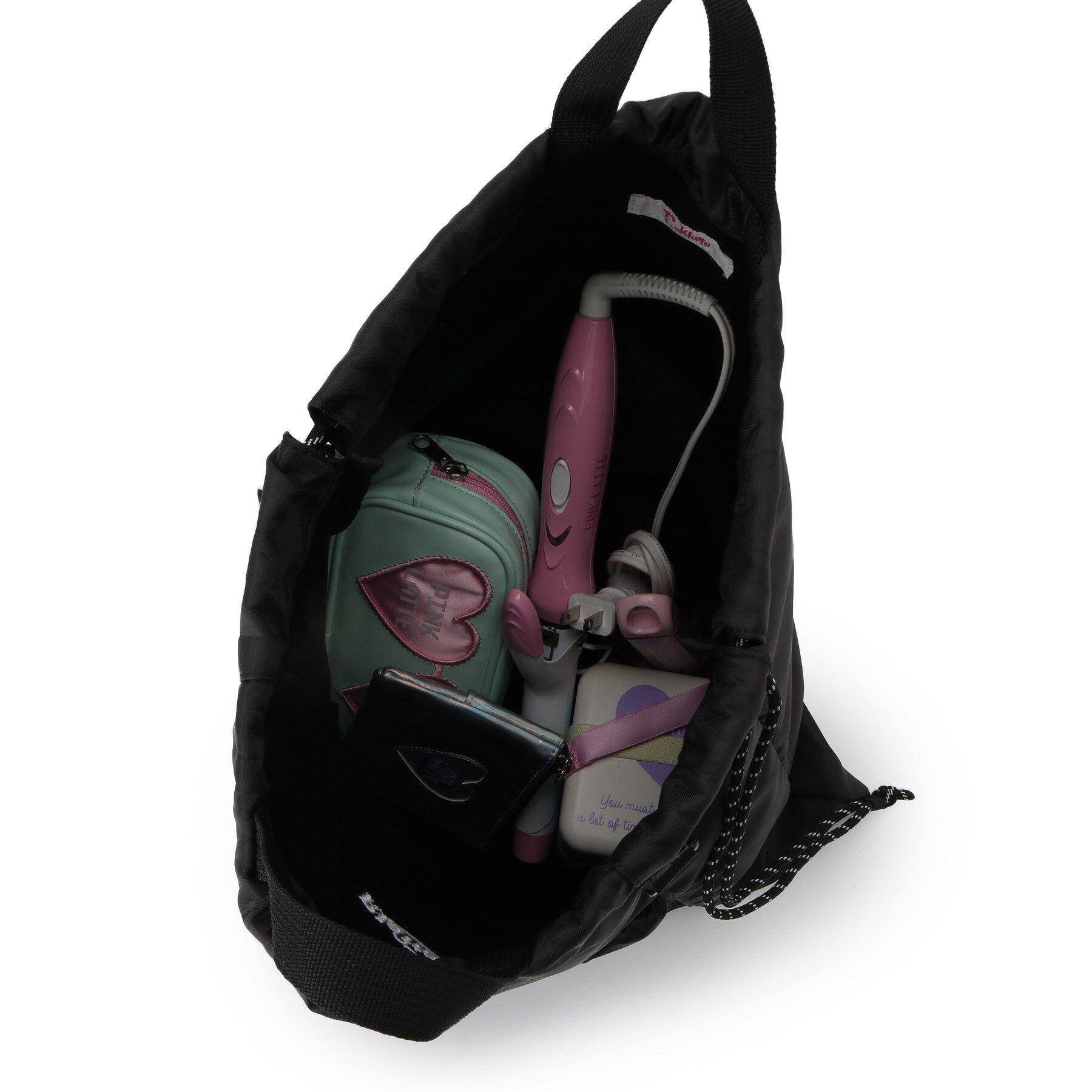 PINK-latte「【スクールグッズ／習い事】ナップサック」|リュック|