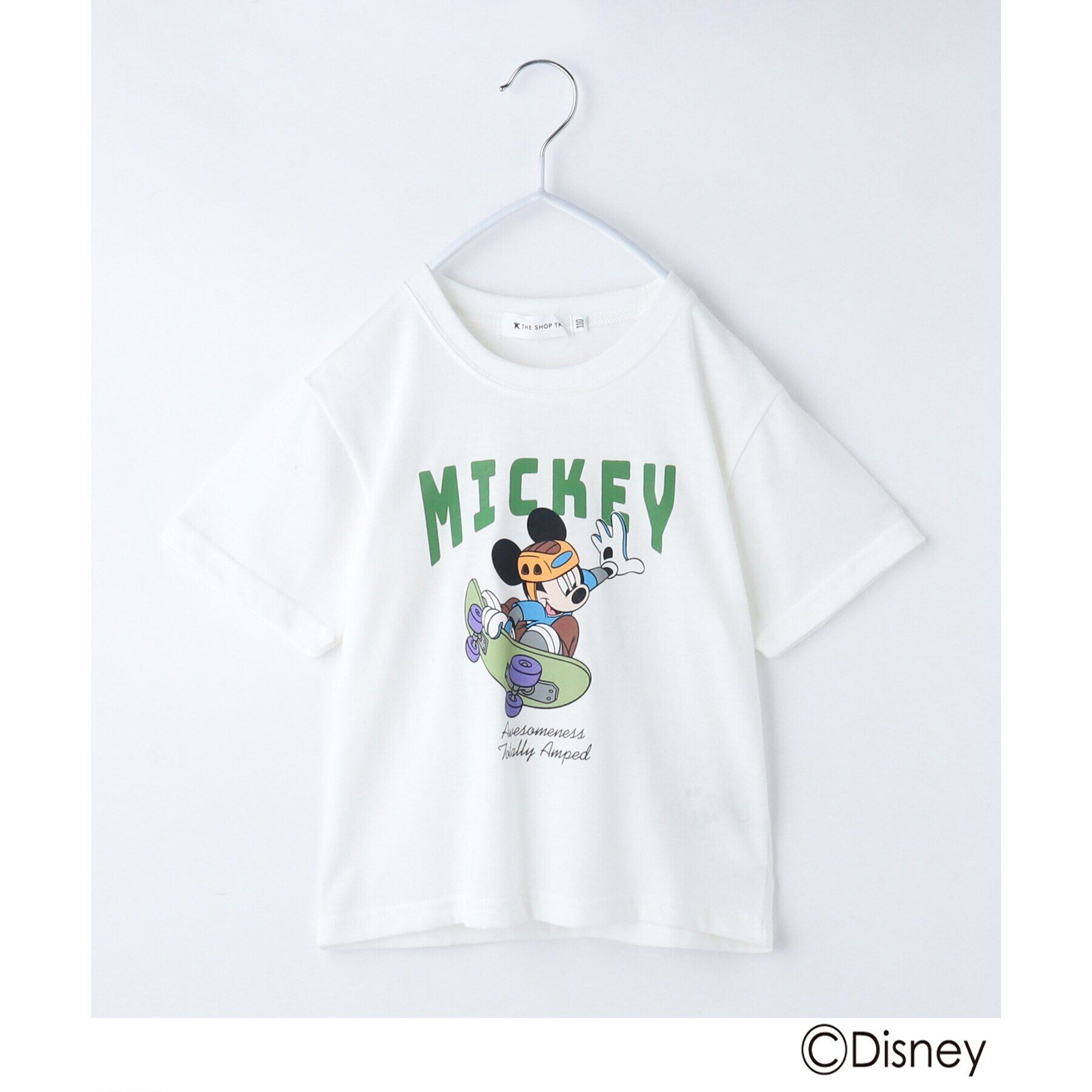 THE SHOP TK「Disney/【110-150/親子リンク】プリント半袖Tシャツ」|Tシャツ・カットソー|