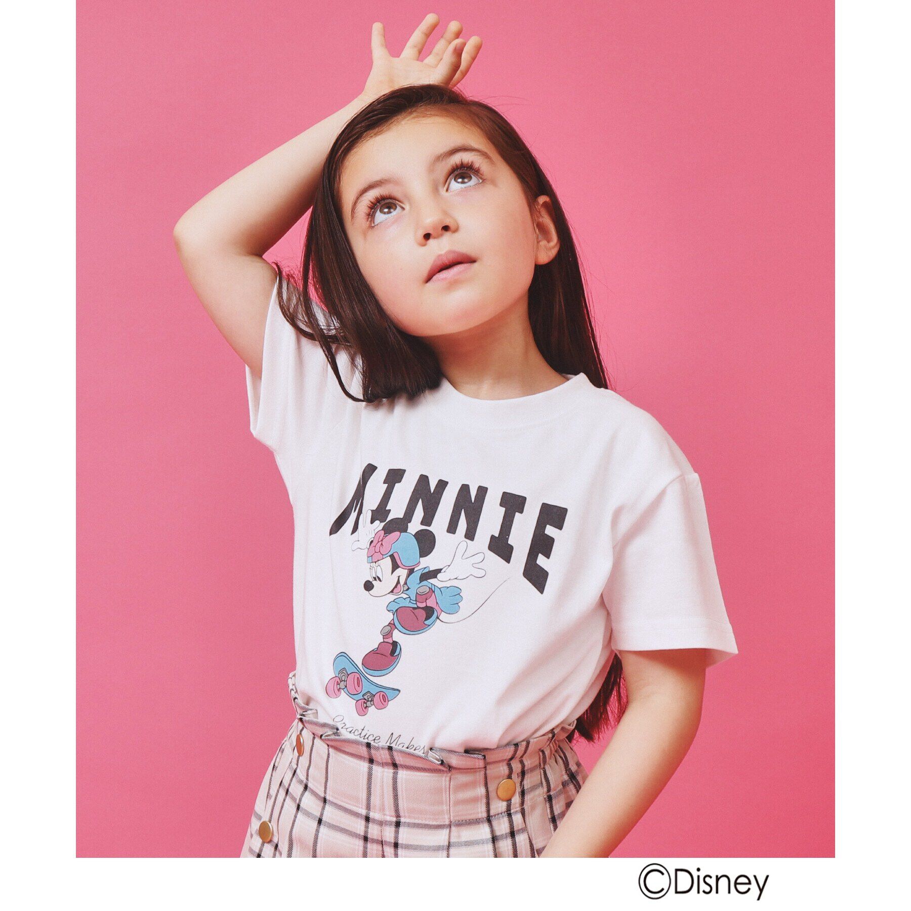 THE SHOP TK「Disney/【110-150/親子リンク】プリント半袖Tシャツ」|Tシャツ・カットソー|