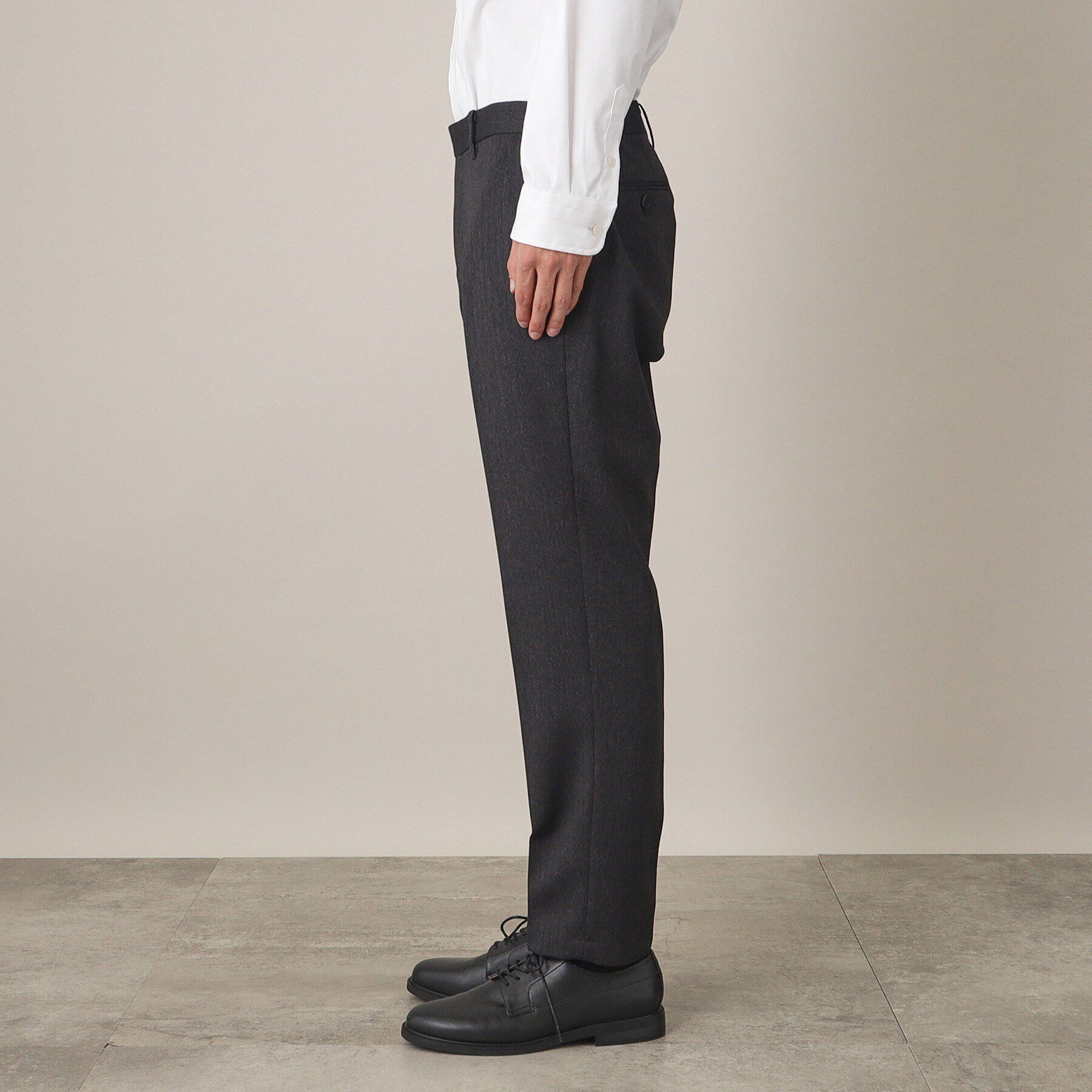 THE SHOP TK「AVANTウーリーヘリンボンスラックス【セットアップ可/ビジネス対応/洗える/ストレッチ素材/シワに」|その他|