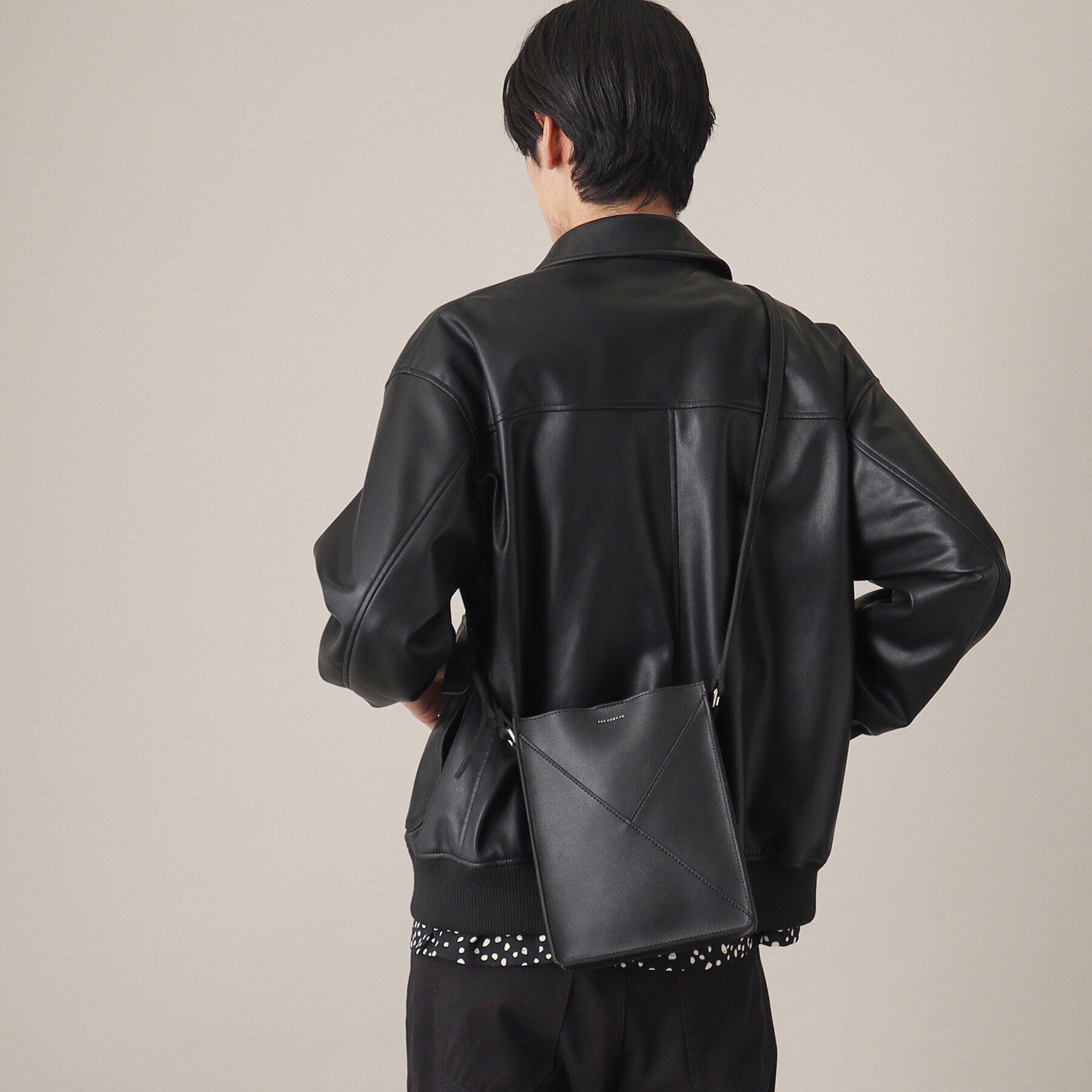 THE SHOP TK「パネルラインBOXショルダーバッグ」|ショルダー・メッセンジャー|