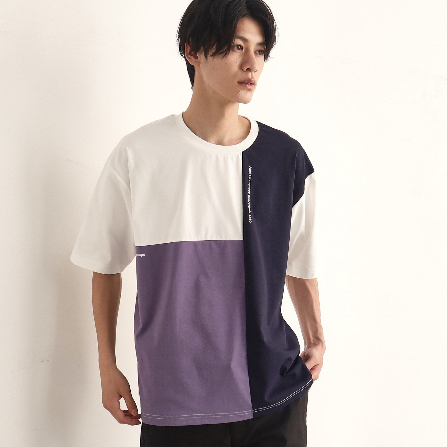 THE SHOP TK「【接触冷感／吸水速乾／UVカット／防シワ／マシンウォッシャブル】ライトパーフェクブロッキングTシャツ」|Tシャツ・カットソー|ｱｲﾎﾞﾘｰ(504)