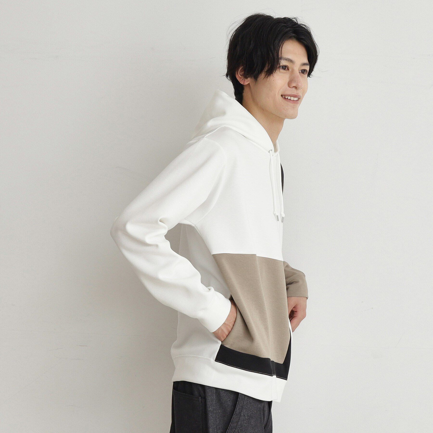 THE SHOP TK「ライトダンボールパーカー」|パーカー|