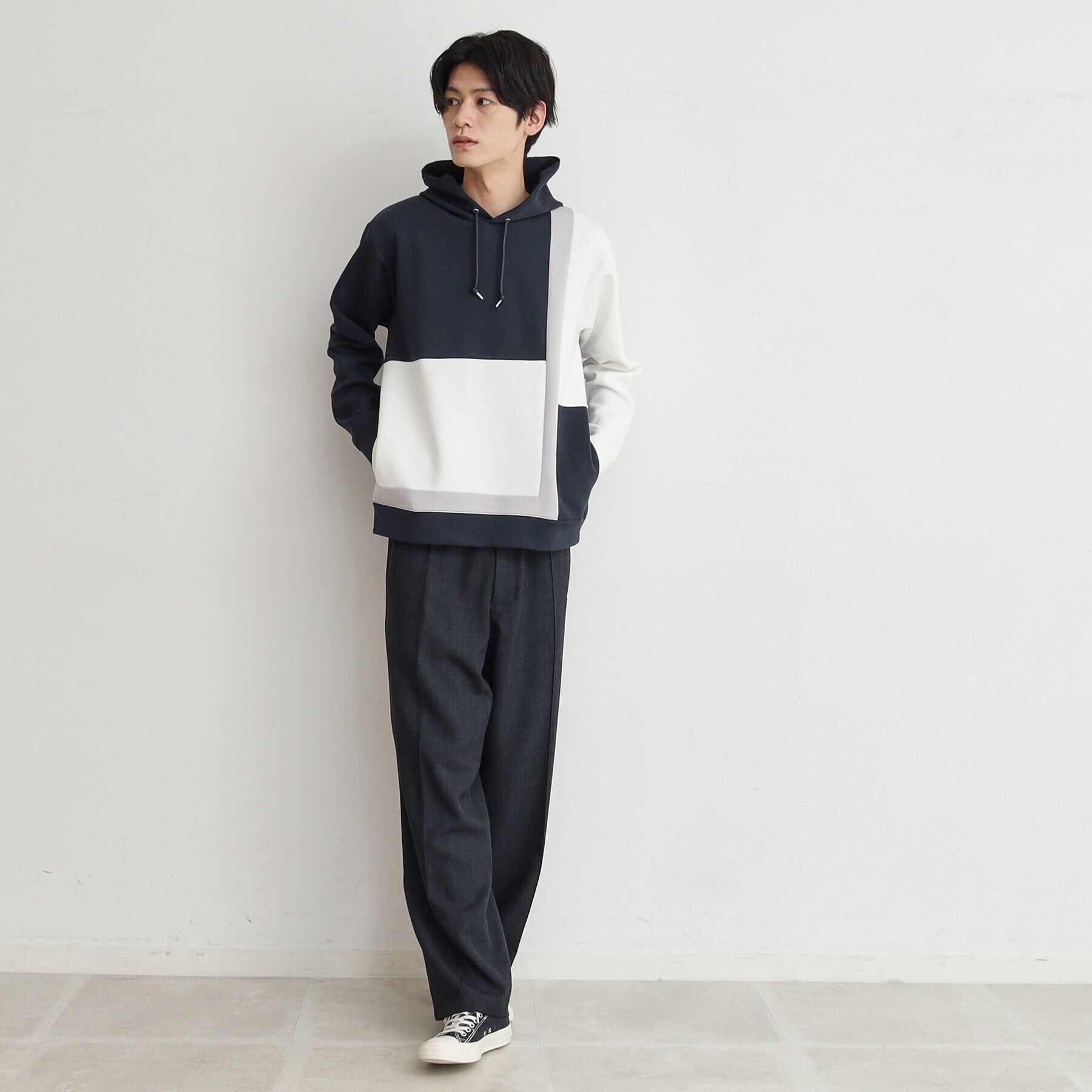 THE SHOP TK「ライトダンボールパーカー」|パーカー|