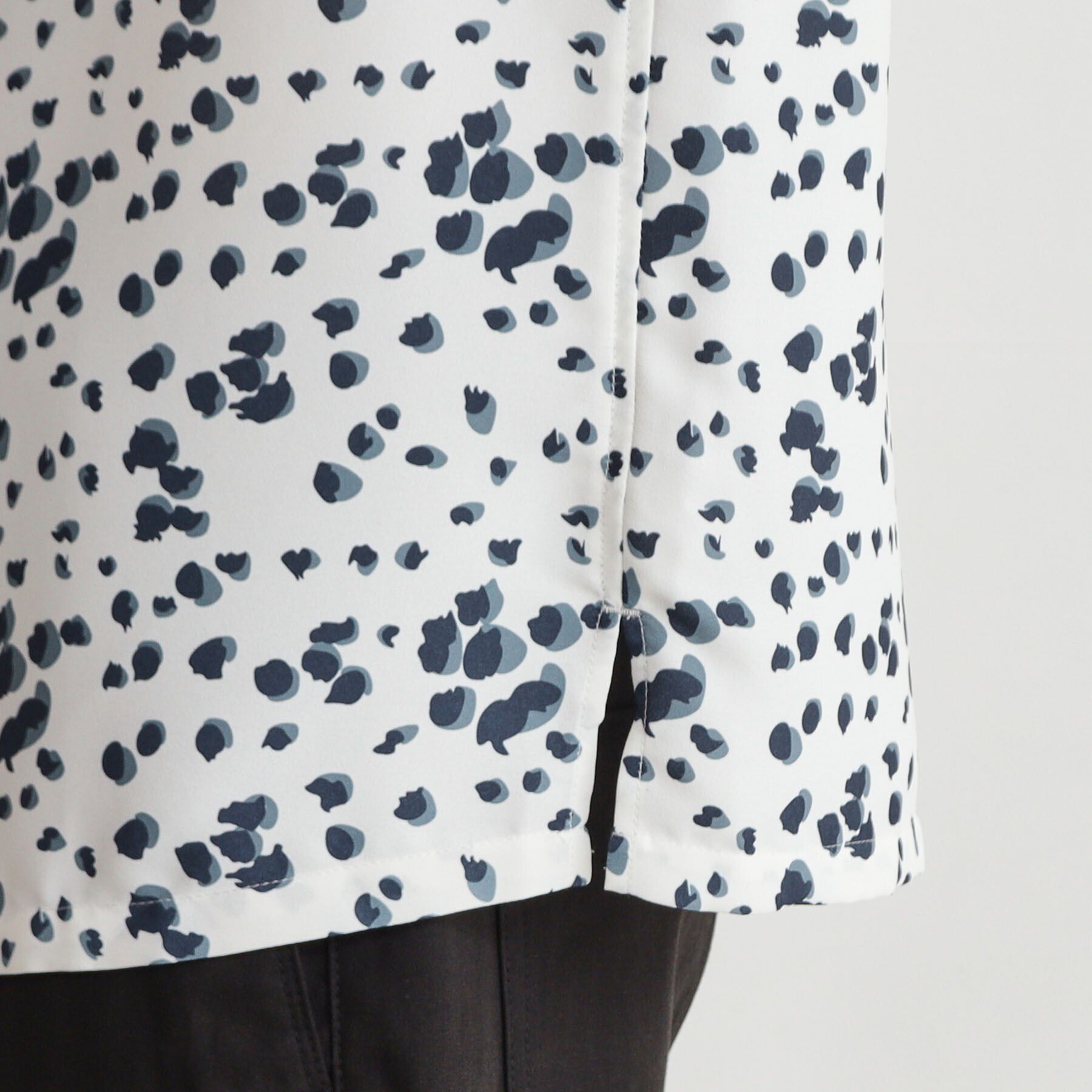 THE SHOP TK「ドットプリント柄シャツ」|シャツ・ブラウス|