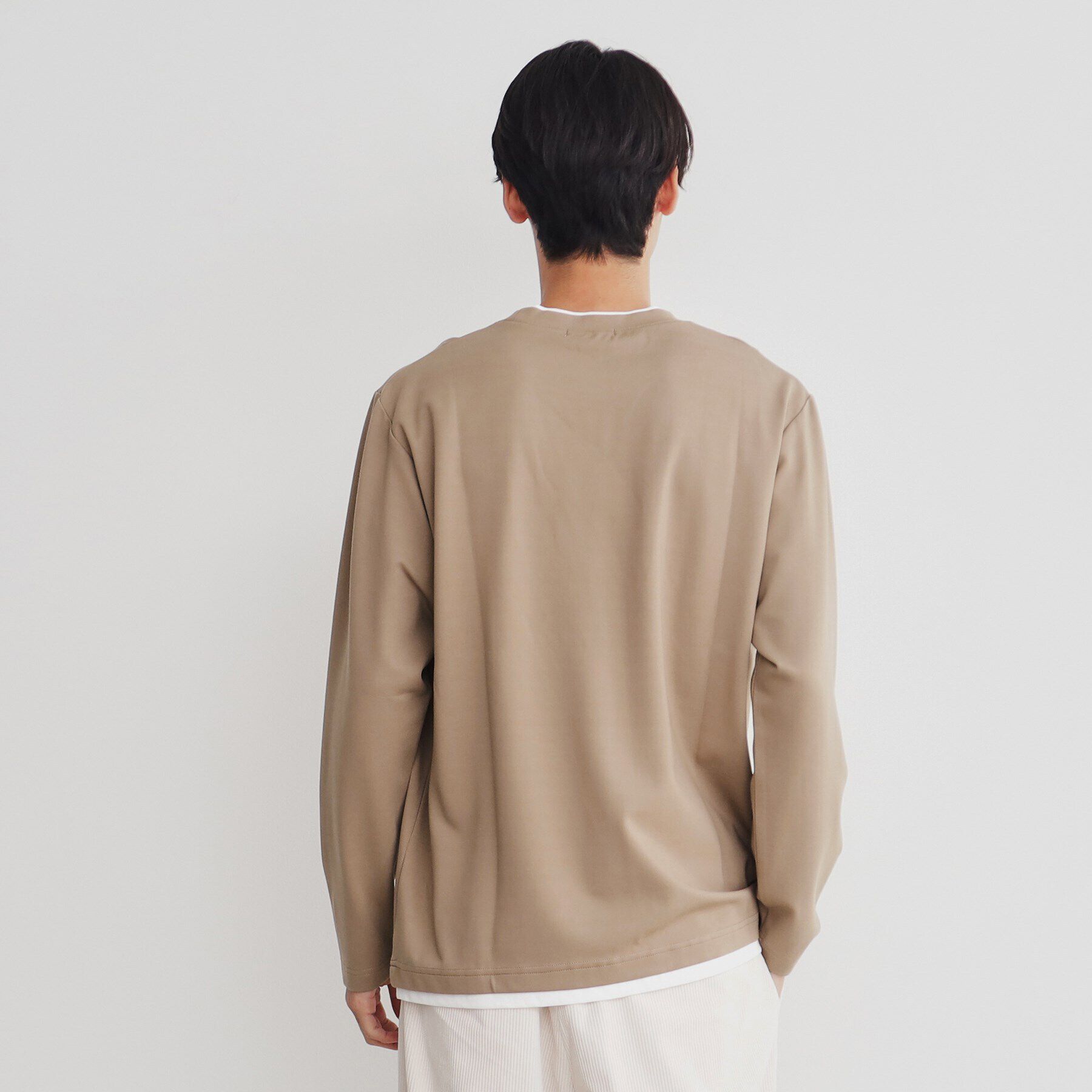 THE SHOP TK「ポンチフェイクレイヤード長袖Tシャツ」|Tシャツ・カットソー|