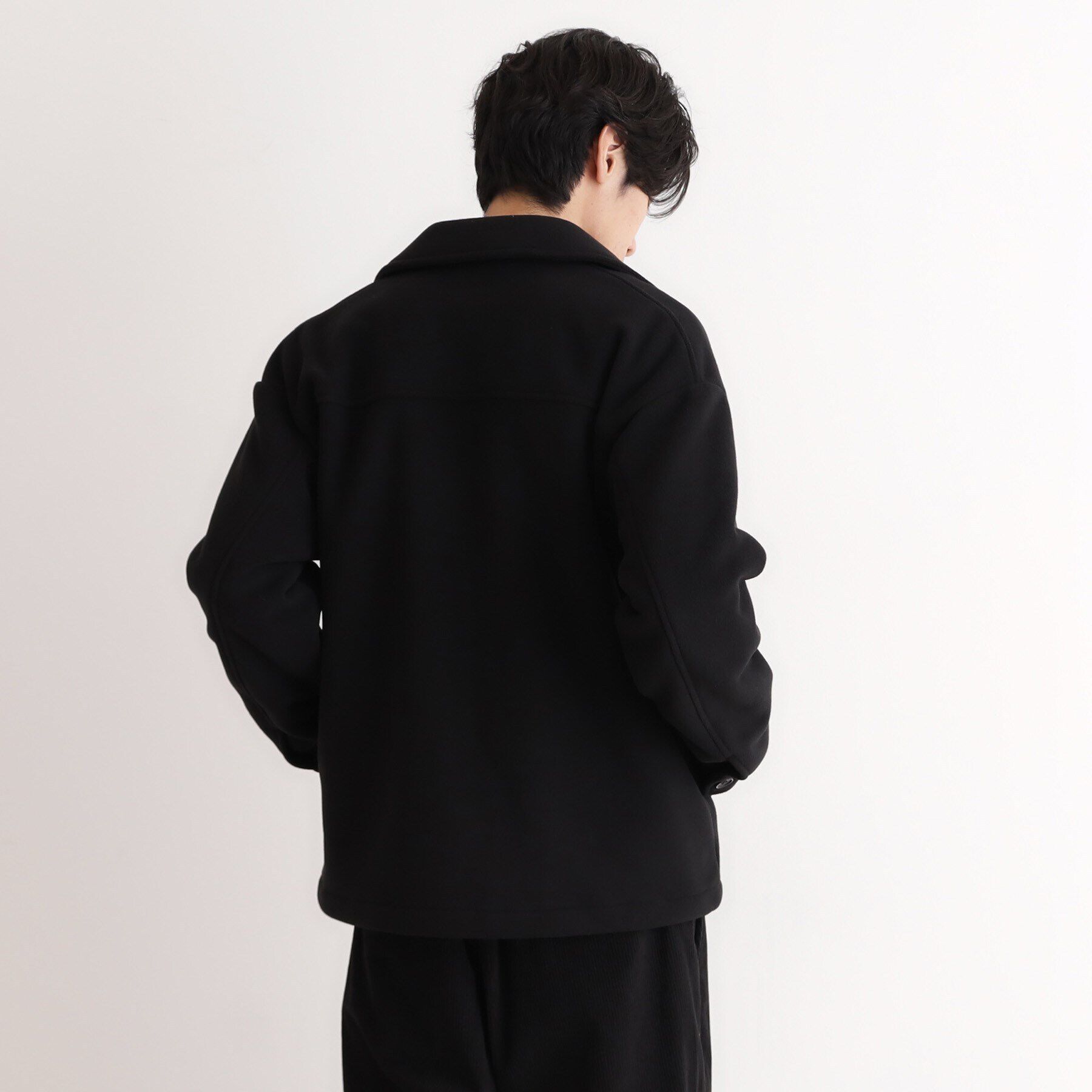 THE SHOP TK「マイクロフリースジャケット 光吸収発熱機能／洗える」|ブルゾン・スタジャン|