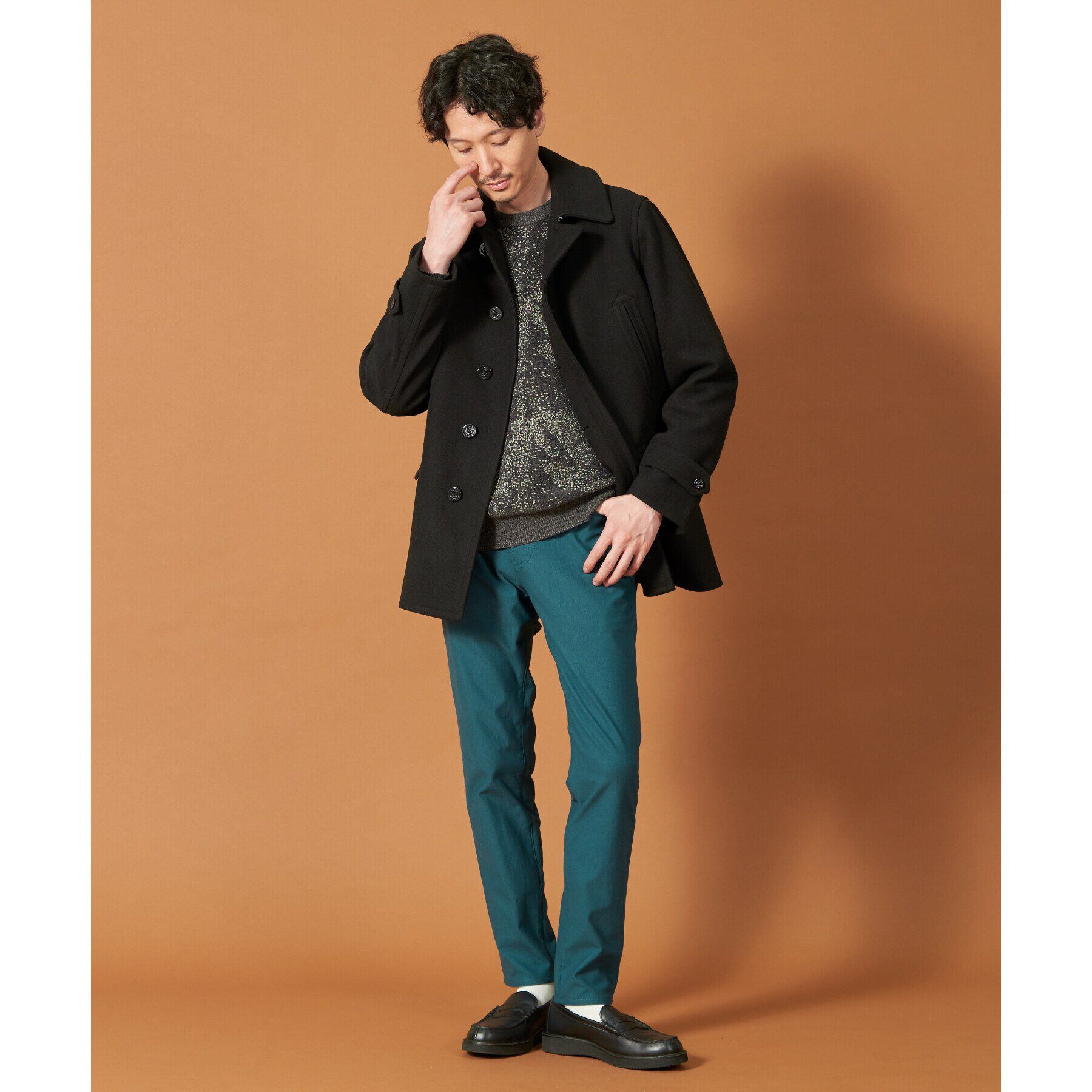 THE SHOP TK「プレミアムスキニーパンツWARM ver 360&deg;ストレッチ／裏起毛」|その他|