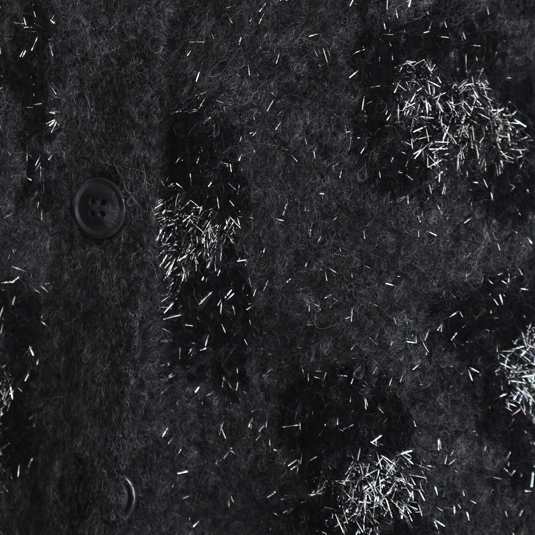 THE SHOP TK「起毛ヒョウ柄Vネックカーディガン」|カーディガン|