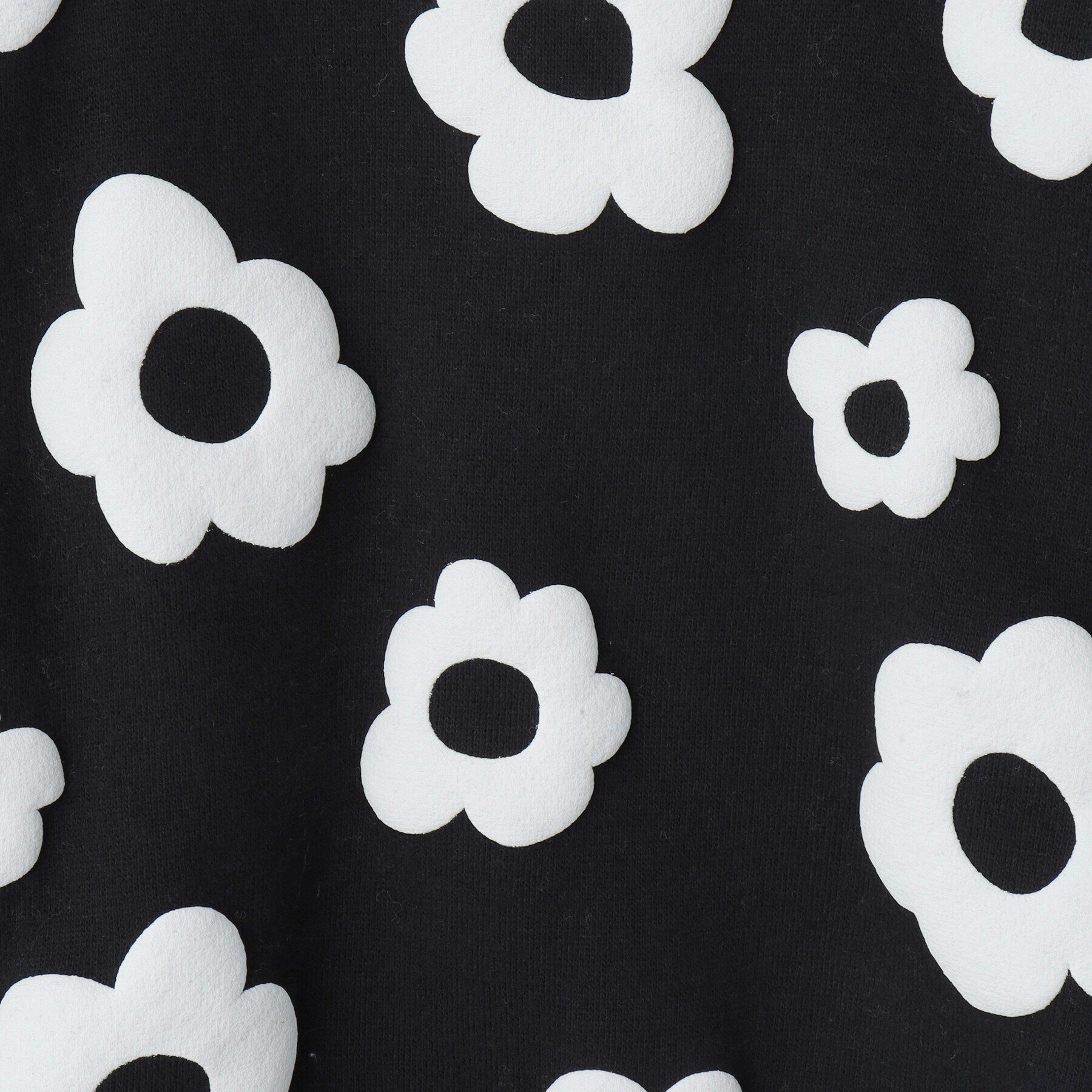 THE SHOP TK「【100－130/裏起毛】フラワー＆ラメロゴプルオーバー」|Tシャツ・カットソー|