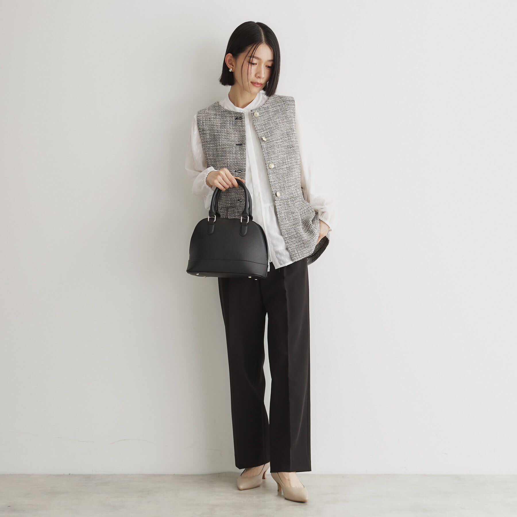 THE SHOP TK「ラウンド型オケージョンBAG」|ショルダー・メッセンジャー|