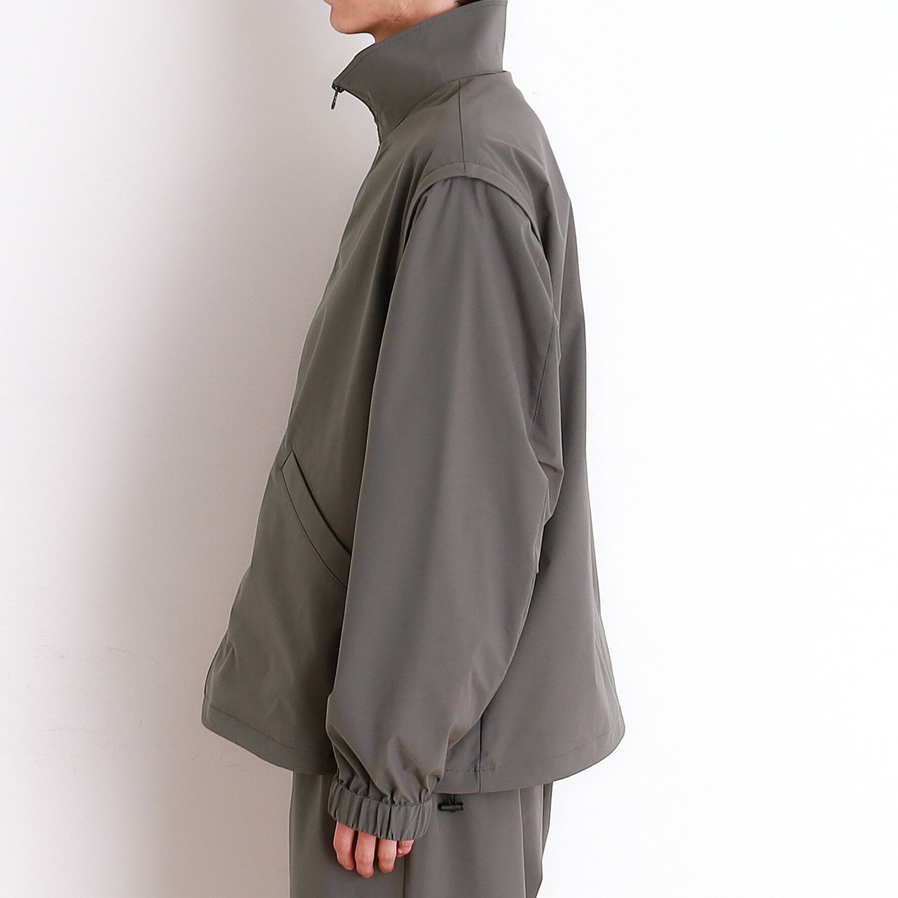 THE SHOP TK「デタッチャブルスタンドブルゾン＆ベスト　セットアップ可/2WAY」|ブルゾン・スタジャン|