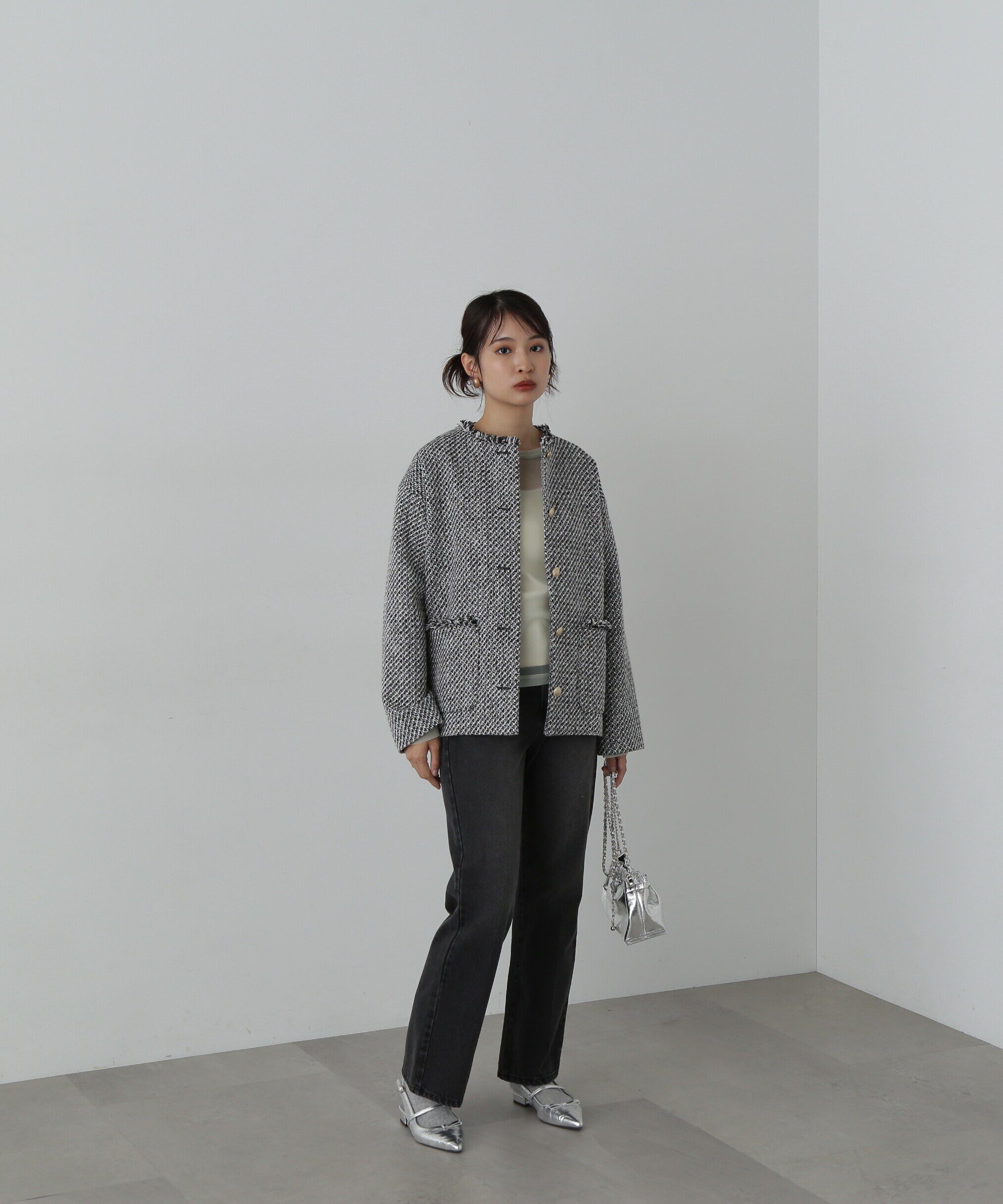  「ナチュラルフレアデニムパンツ」|その他|