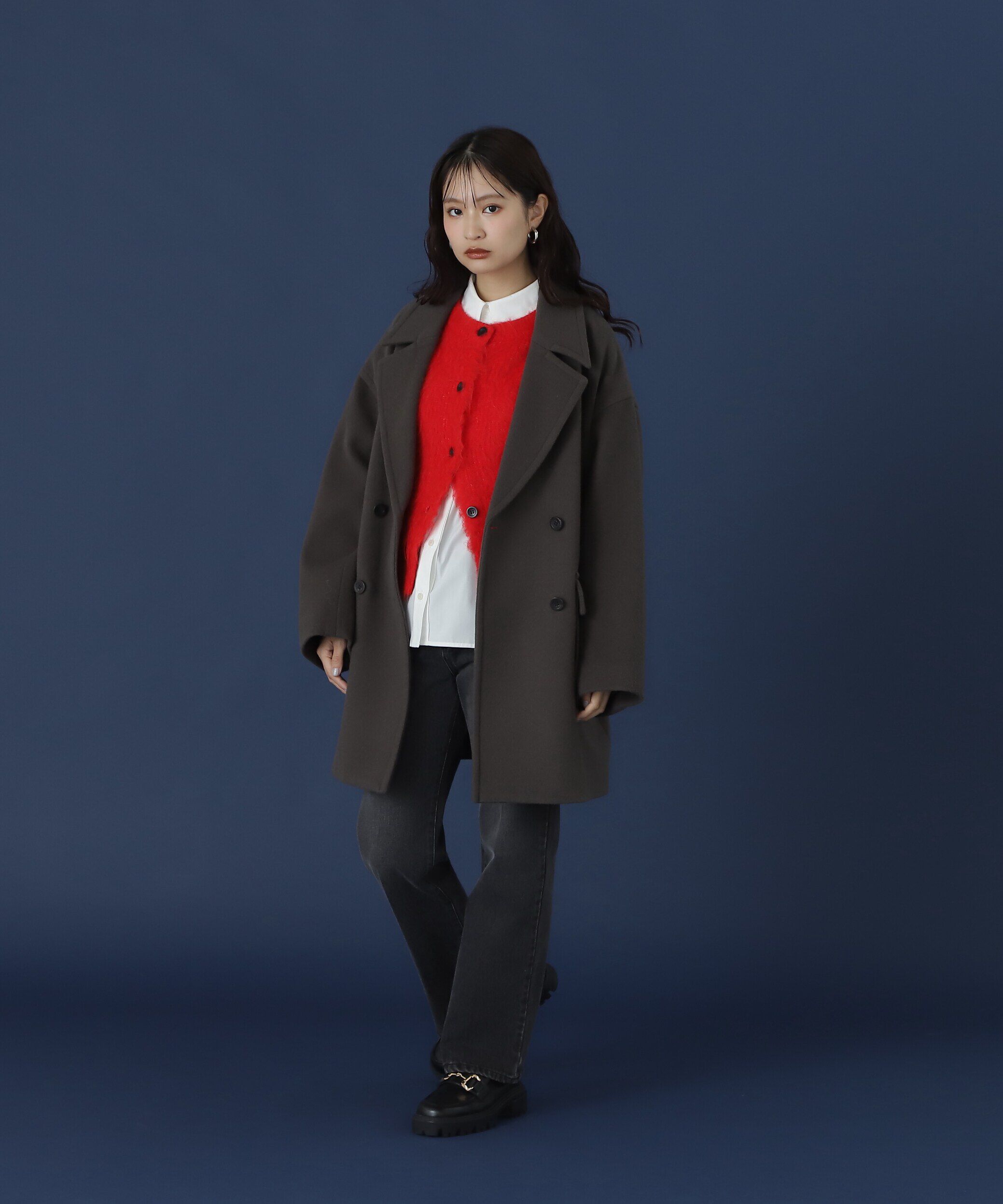  「ナチュラルフレアデニムパンツ」|その他|