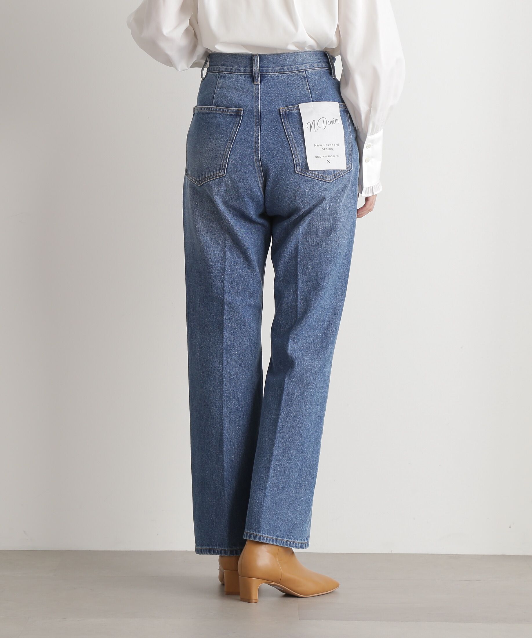  「ナチュラルフレアデニムパンツ」|その他|