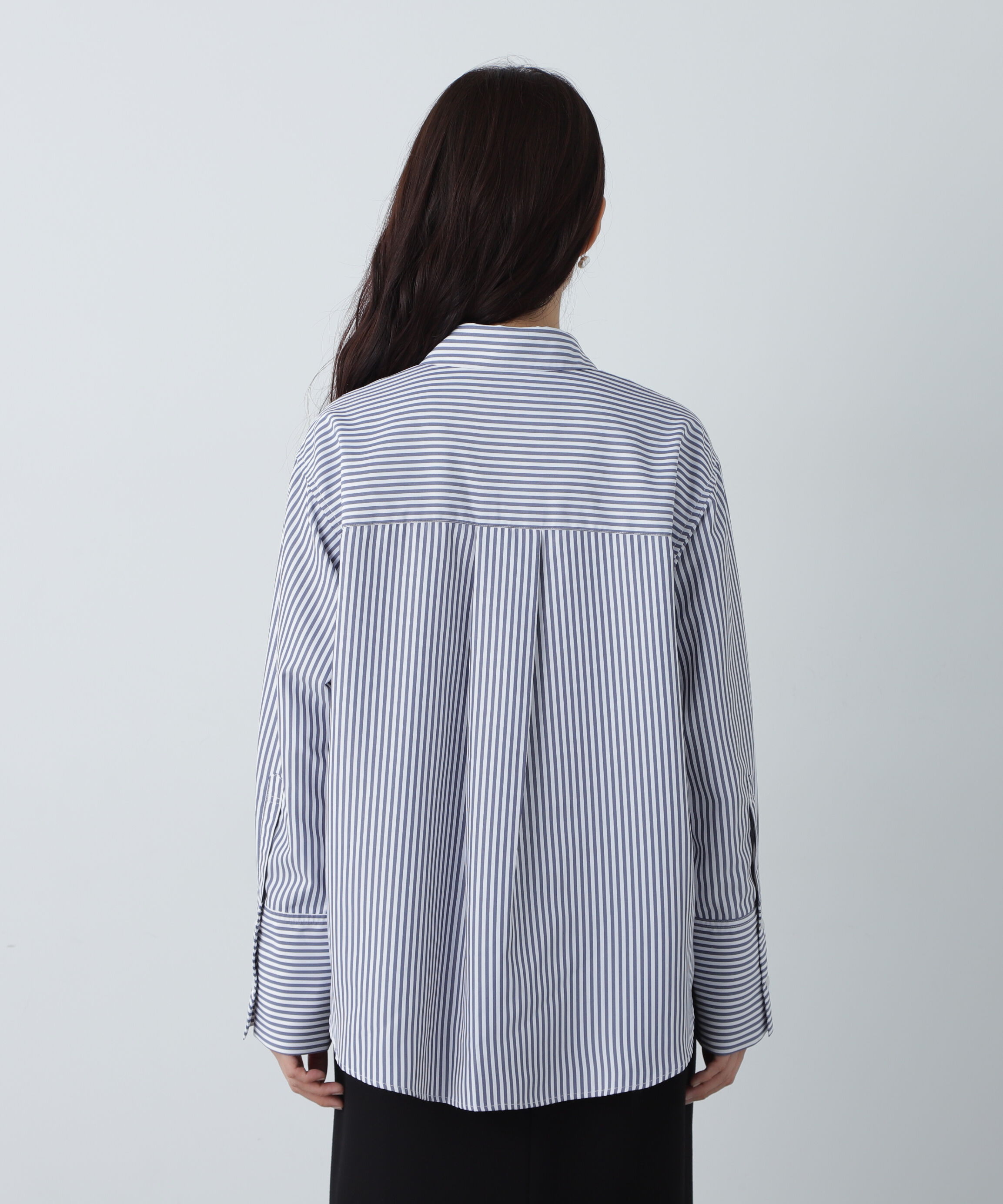  「ドロップショルダーベーシックシャツ」|シャツ・ブラウス|