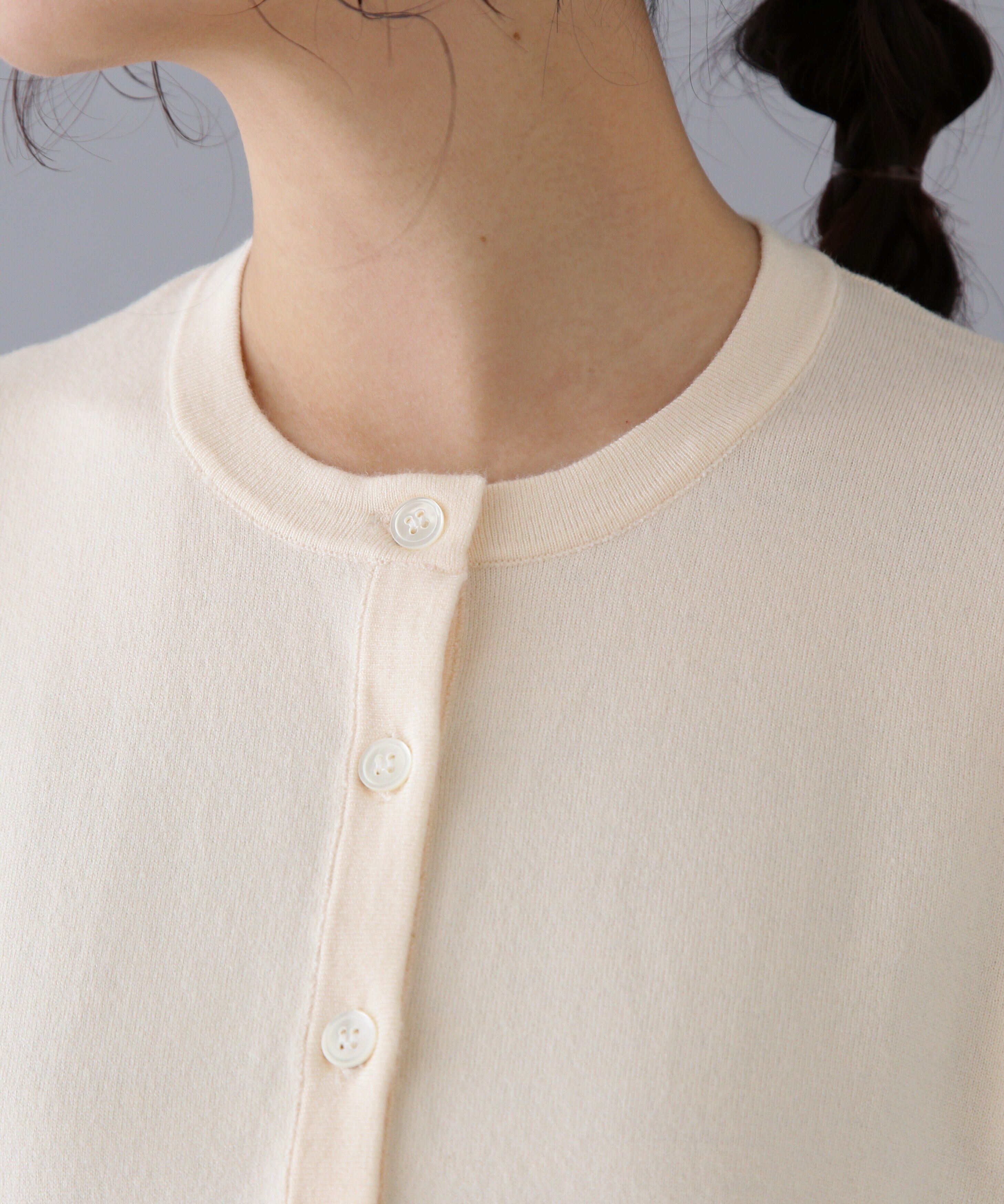  「ドロストリボンニットカーディガン」|ニット・セーター|