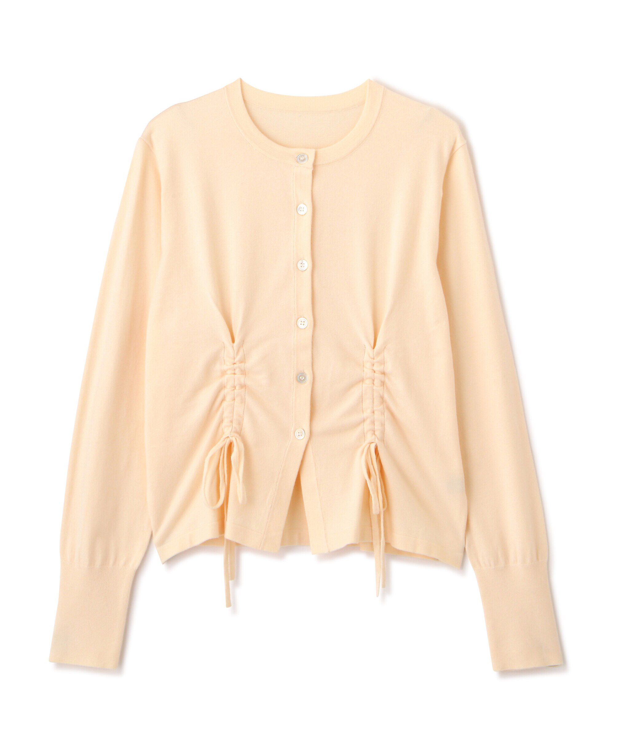  「ドロストリボンニットカーディガン」|ニット・セーター|