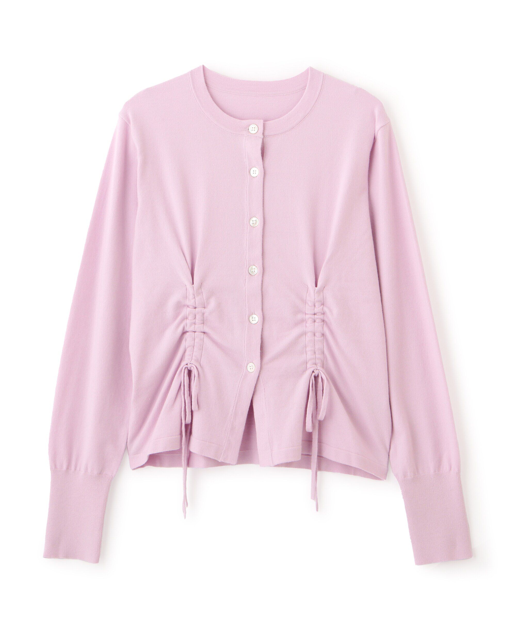  「ドロストリボンニットカーディガン」|ニット・セーター|