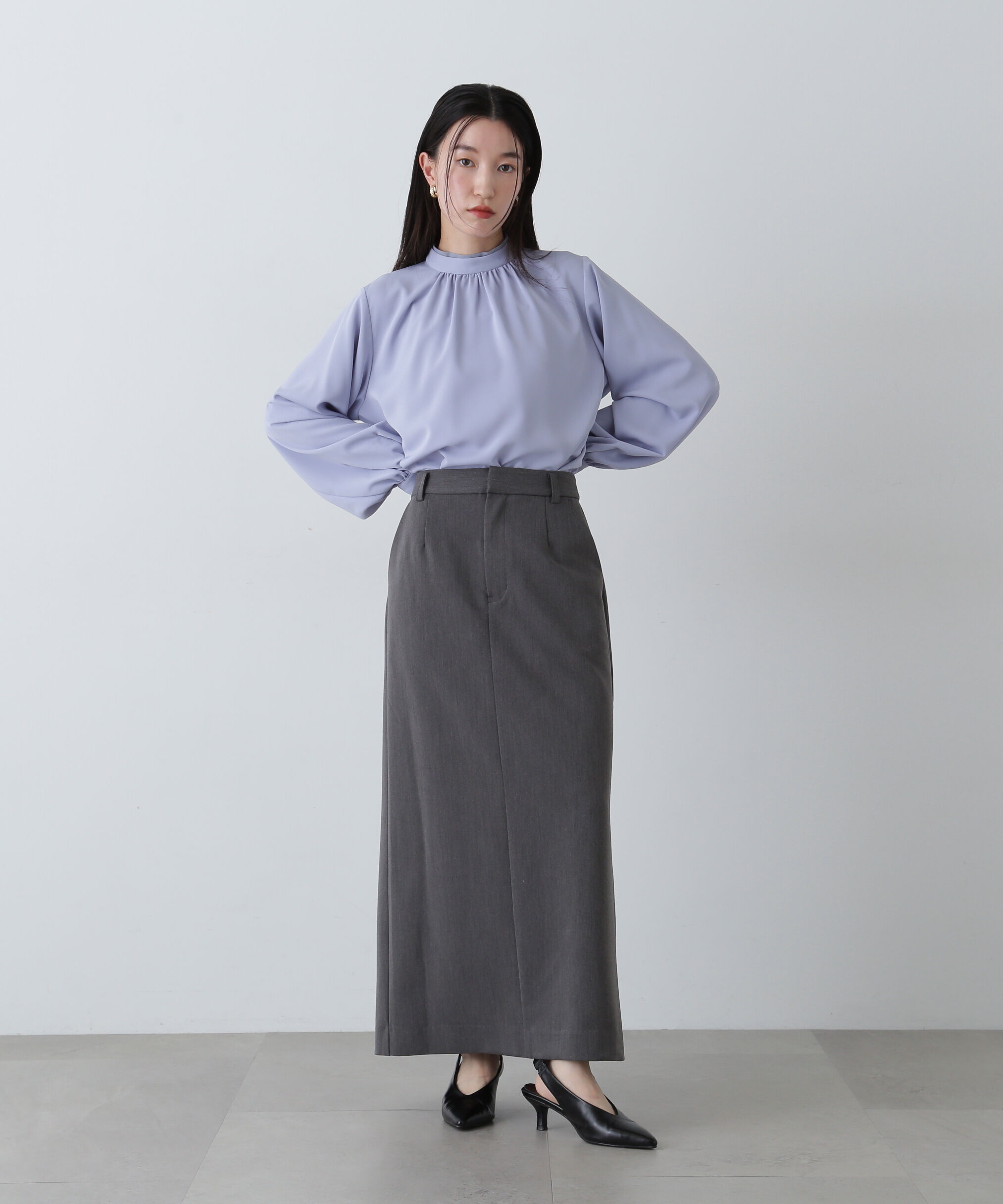  「ツイルマキシスカート」|スカート|