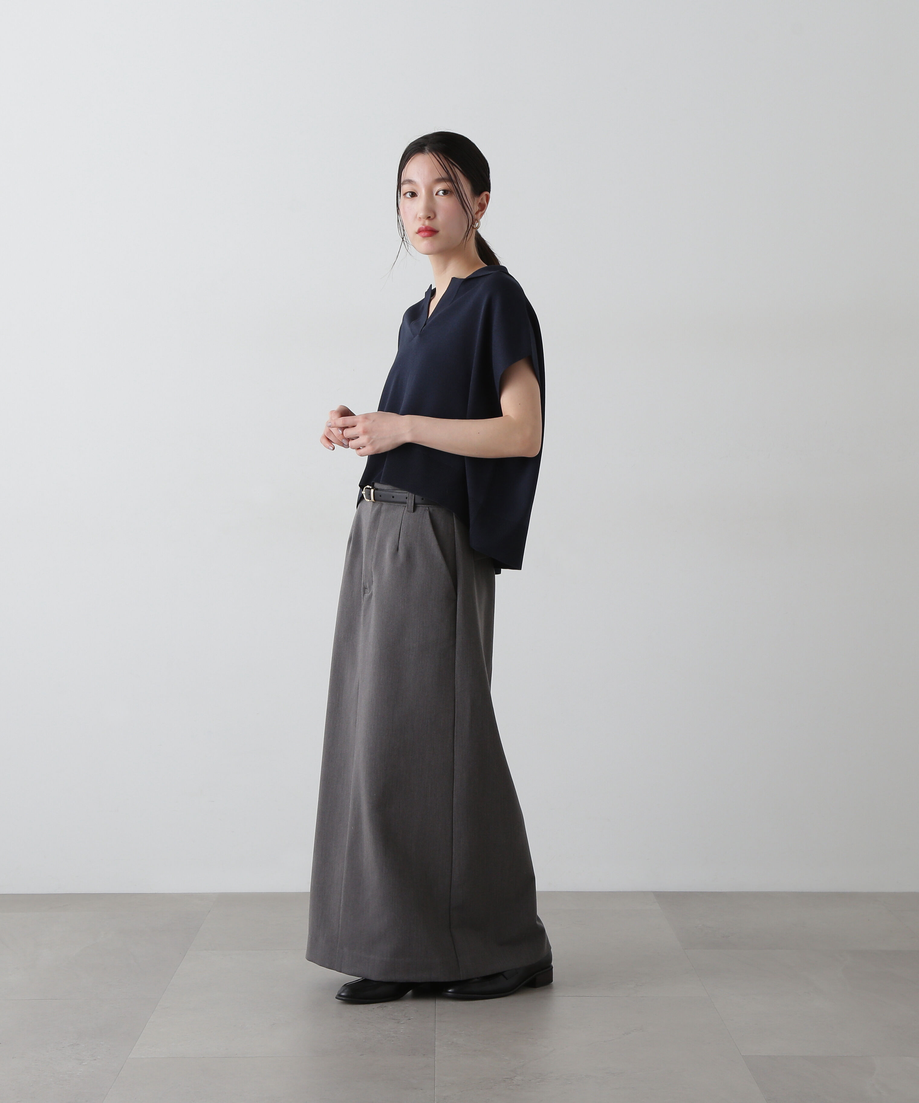  「ツイルマキシスカート」|スカート|