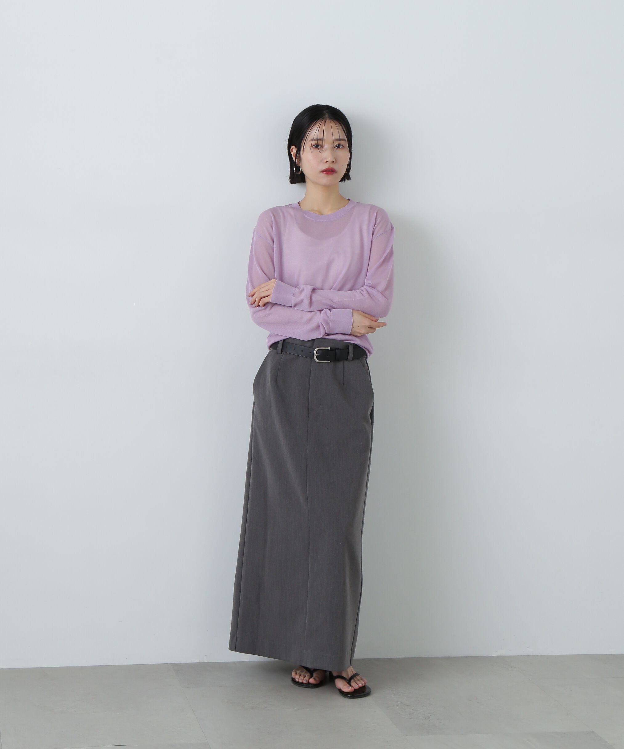  「ツイルマキシスカート」|スカート|