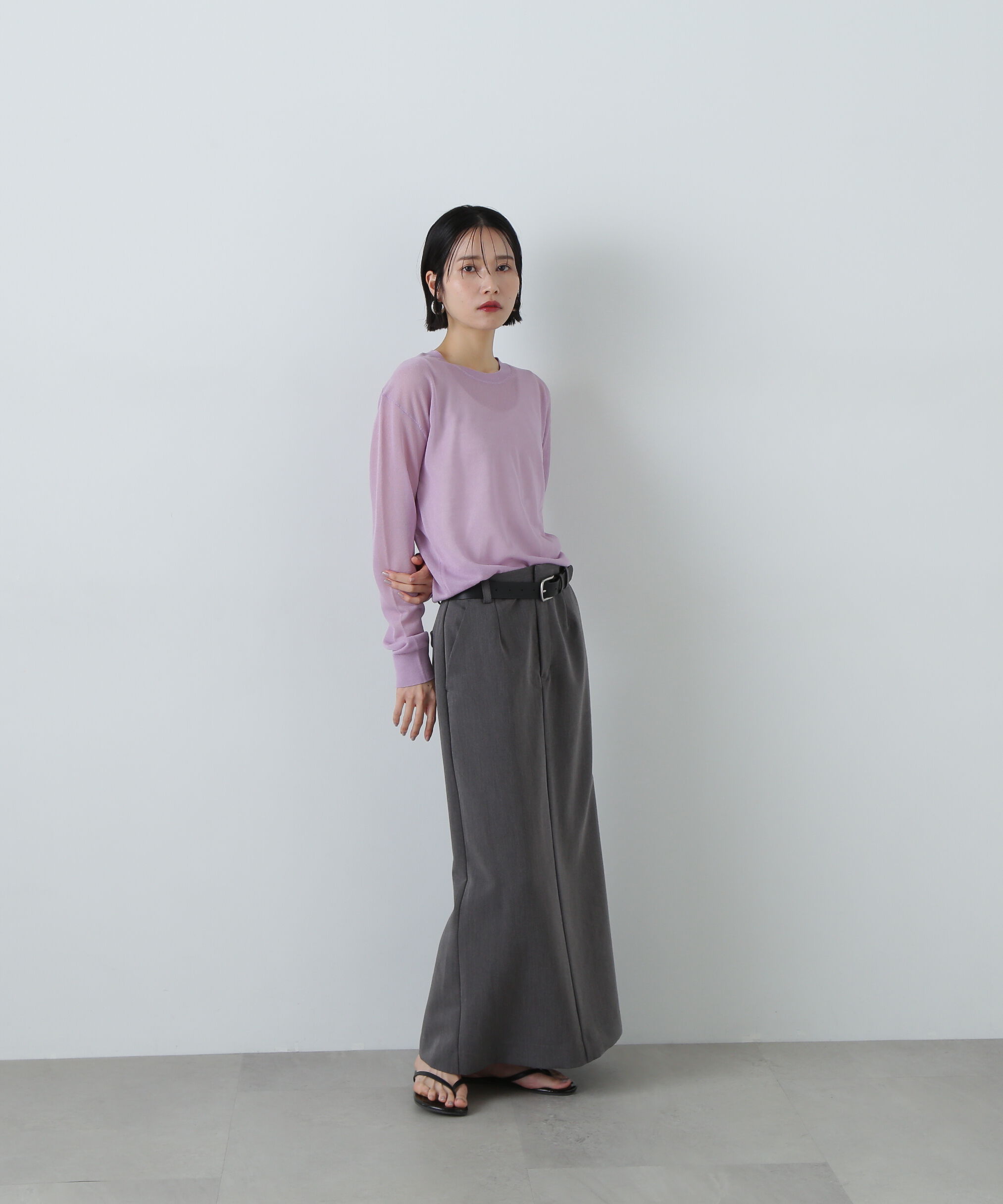  「ツイルマキシスカート」|スカート|