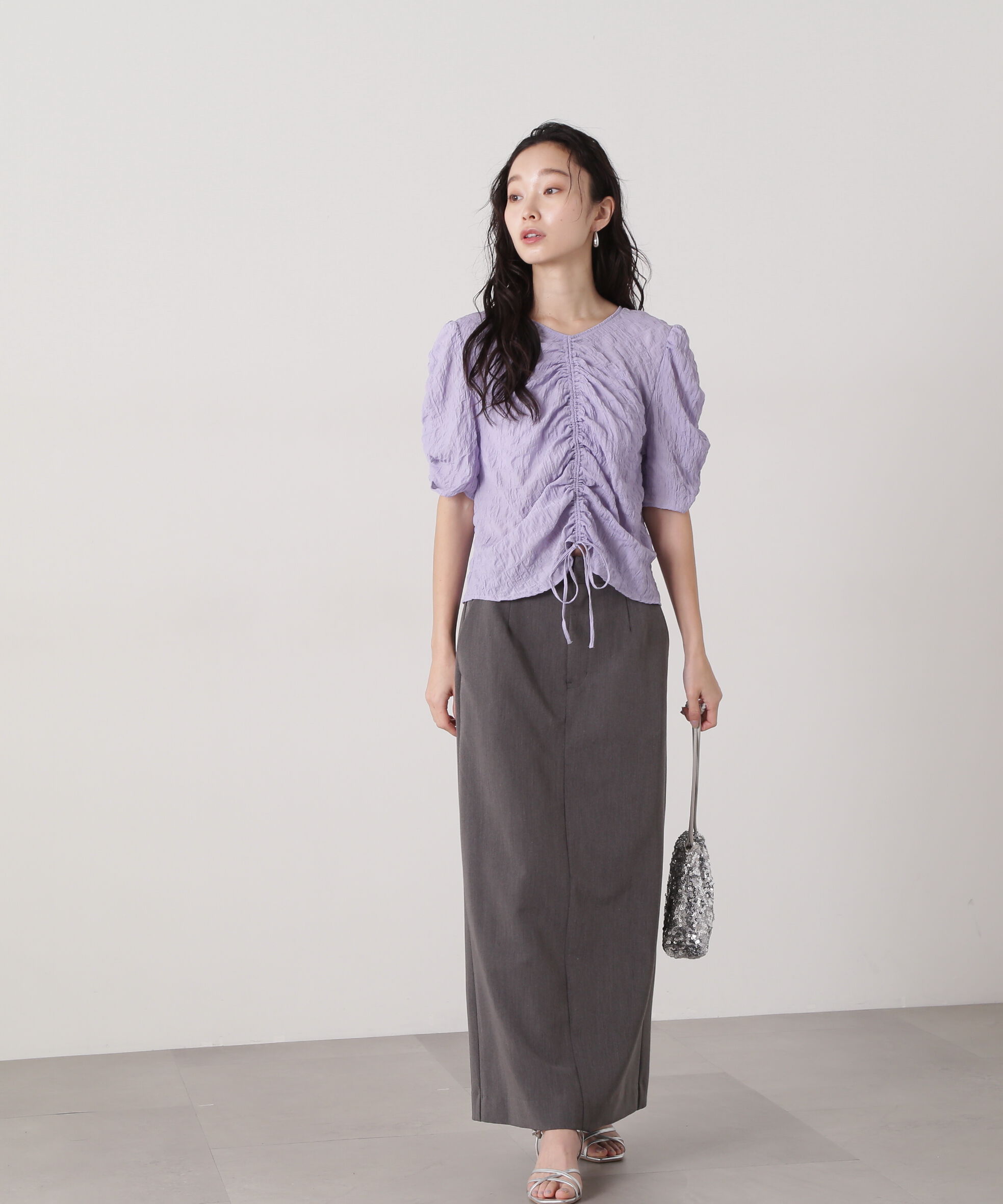  「ツイルマキシスカート」|スカート|