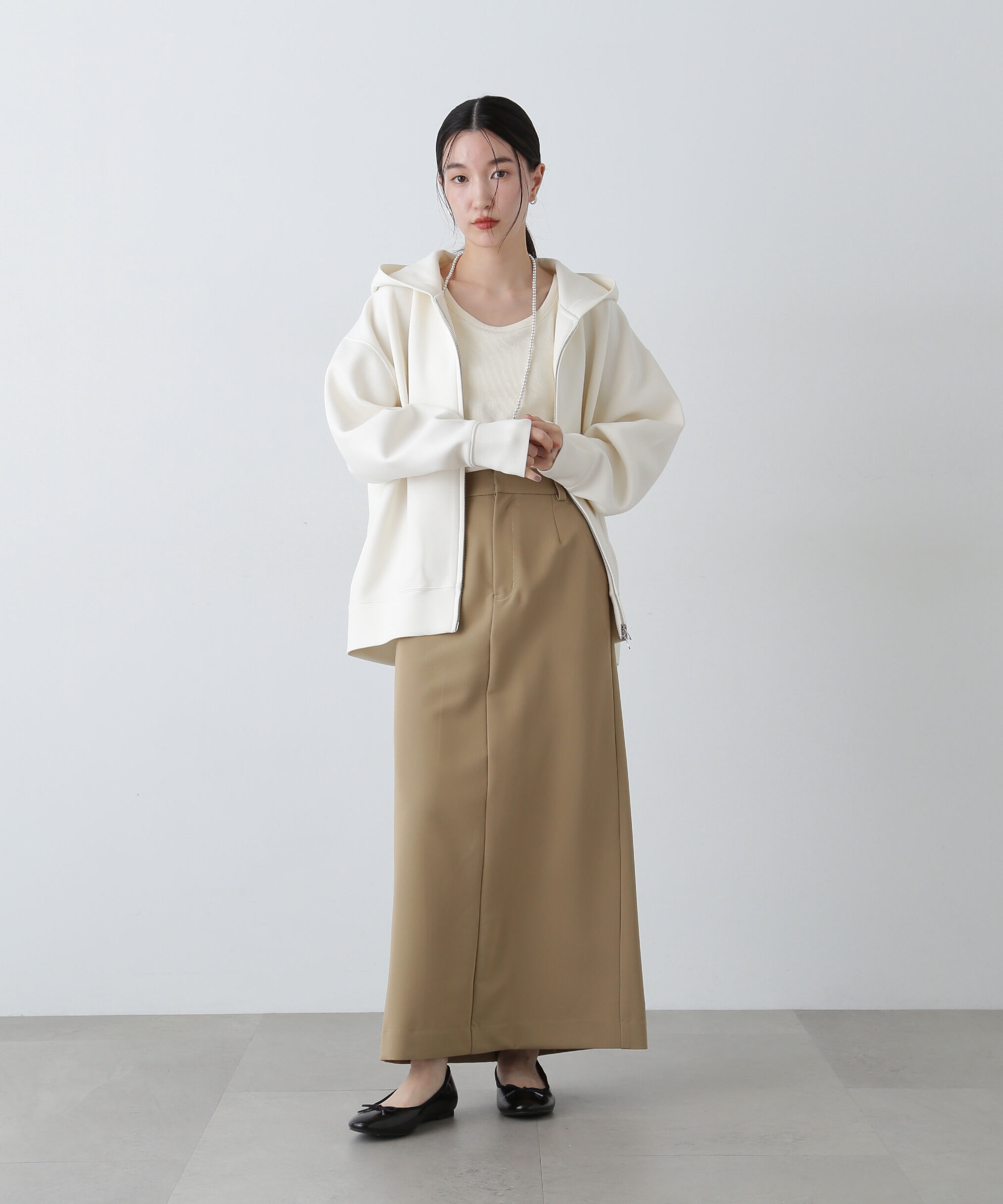  「ツイルマキシスカート」|スカート|