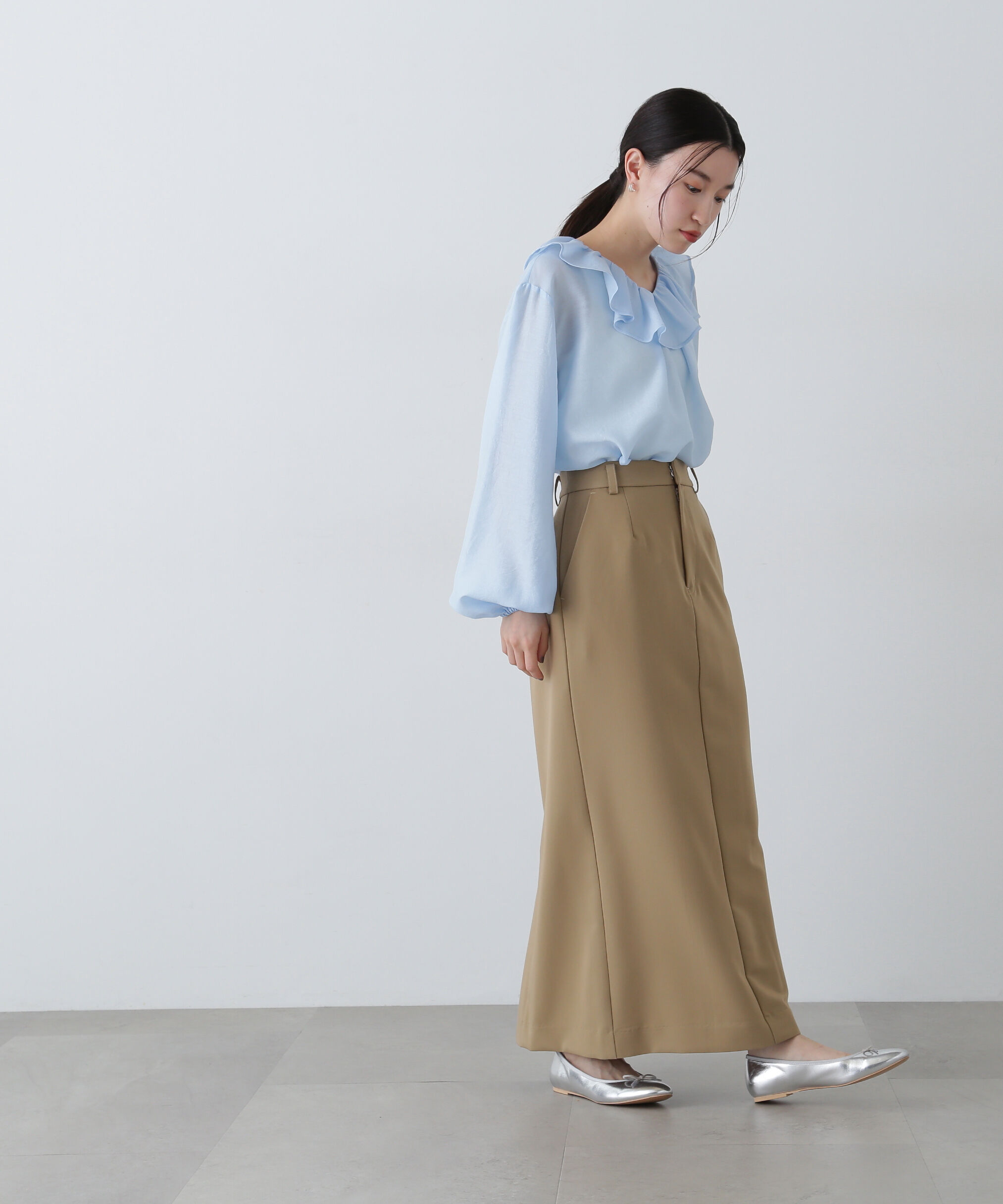  「ツイルマキシスカート」|スカート|