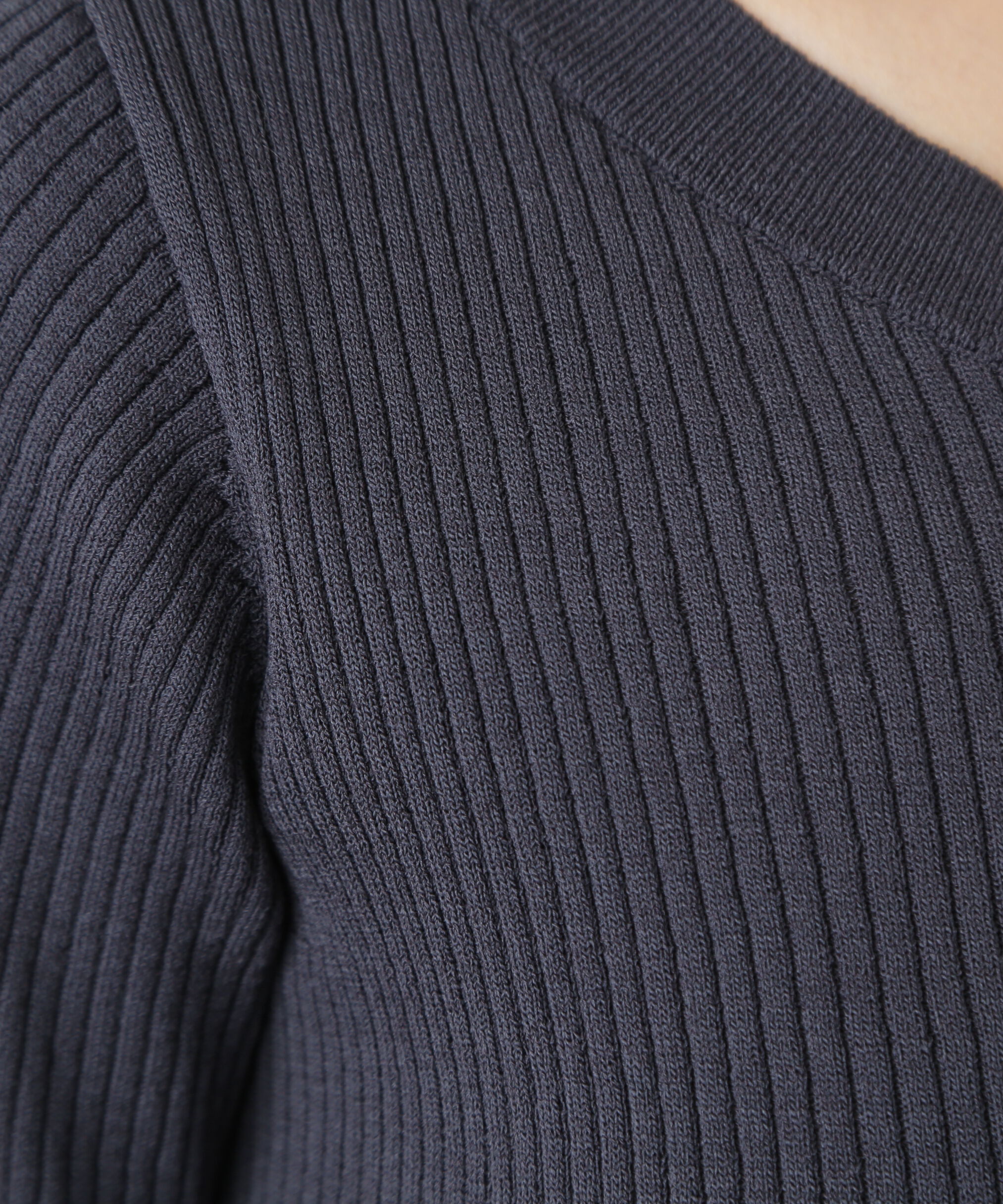  「前後2way半袖ニット」|ニット・セーター|