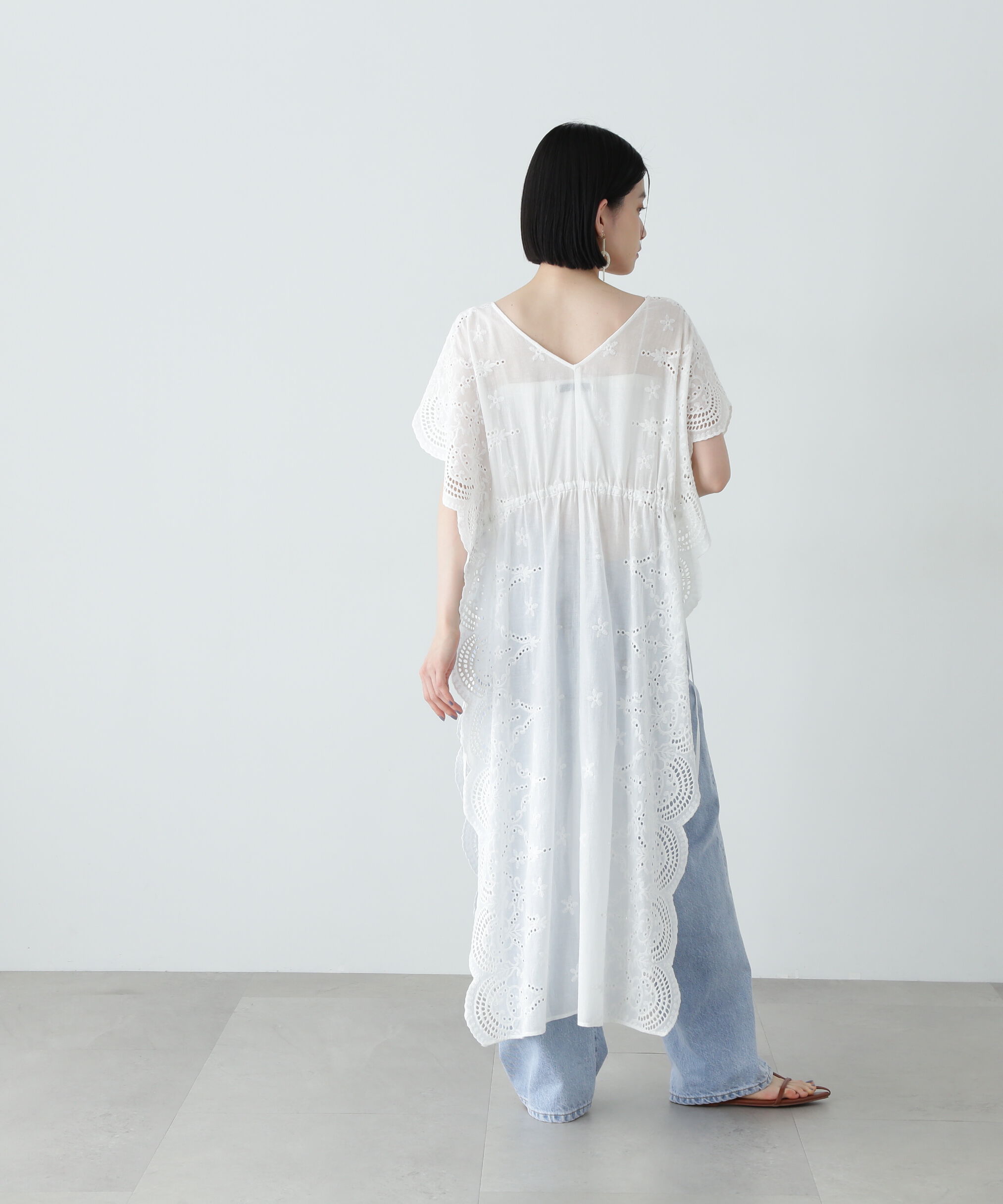  「スカラップレースワンピース」|ワンピース|