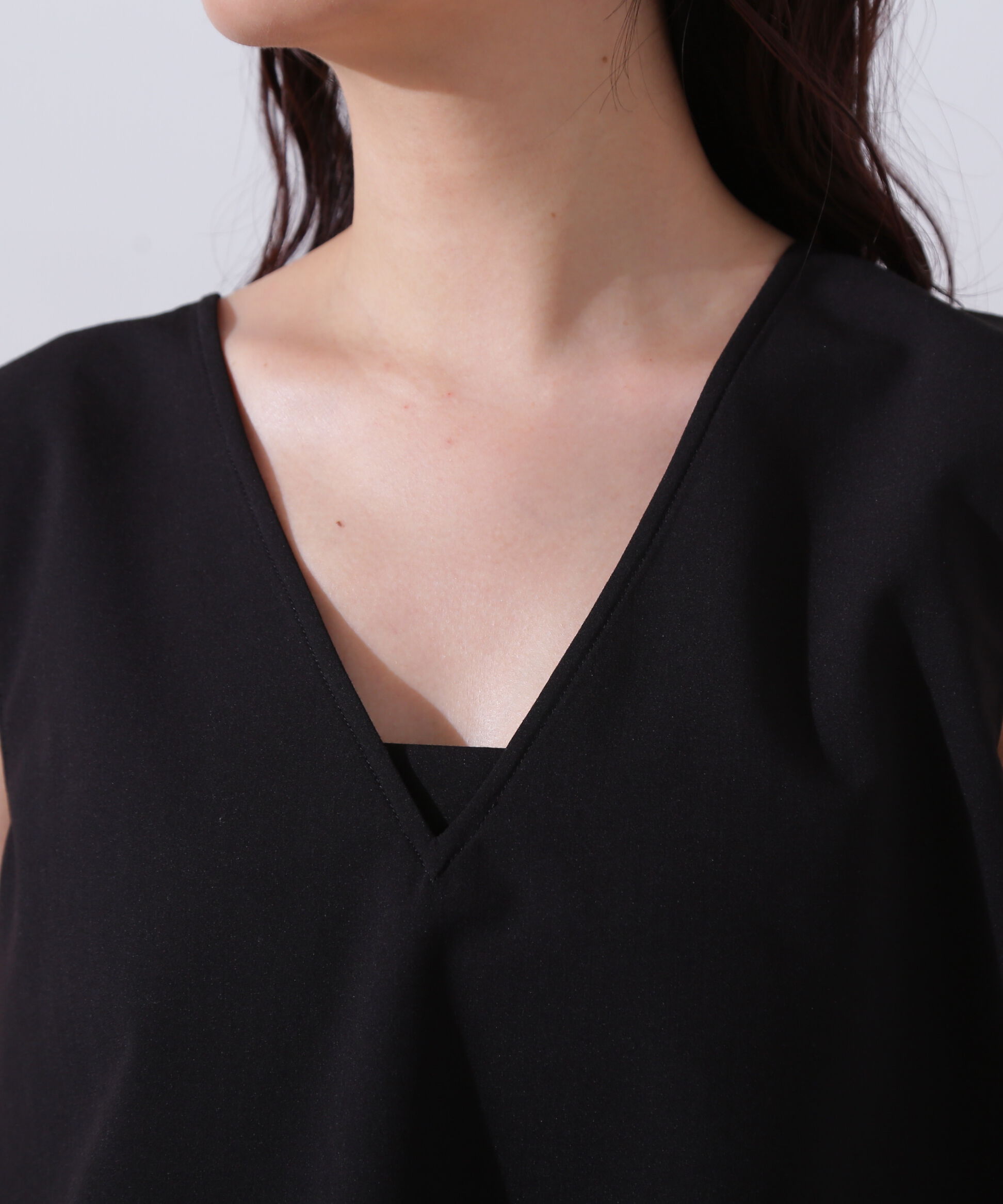  「Vトップキャミワンピースセット」|ワンピース|