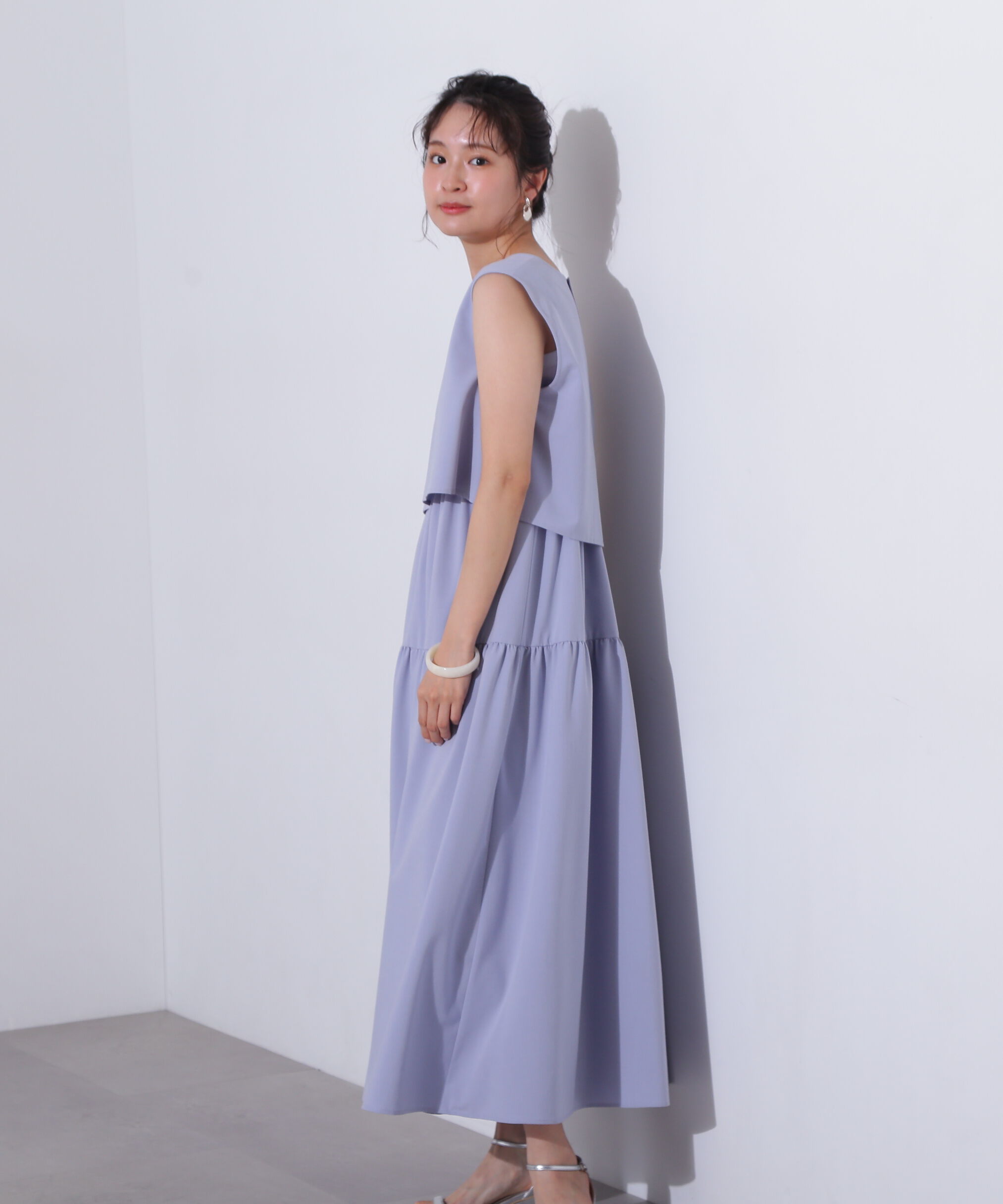  「Vトップキャミワンピースセット」|ワンピース|