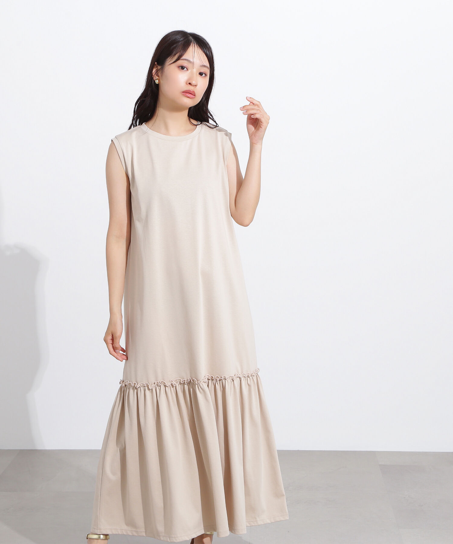  「ティアードカットワンピース」|ワンピース|