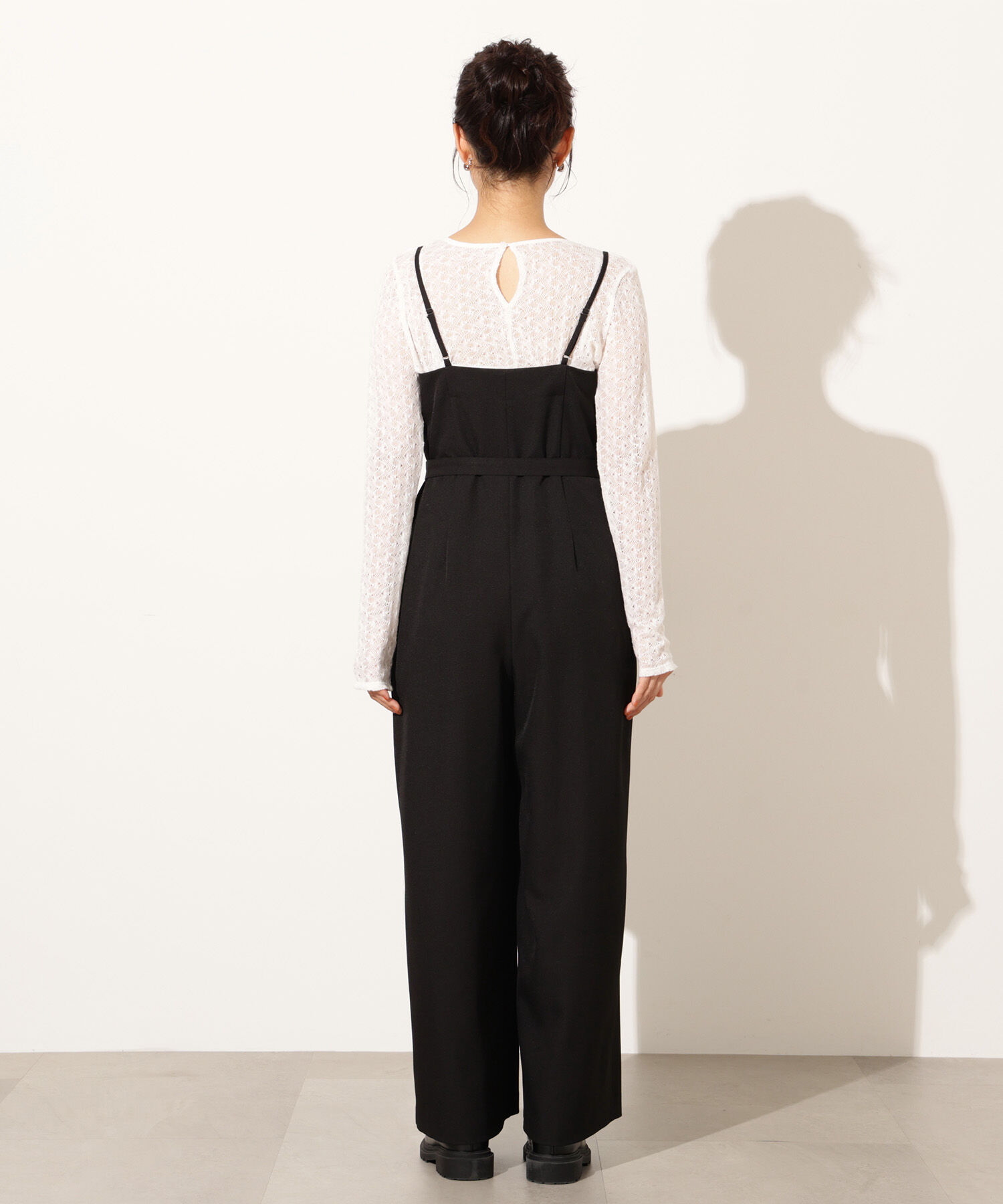  「ベルト付きベアオールインワン」|ワンピース|