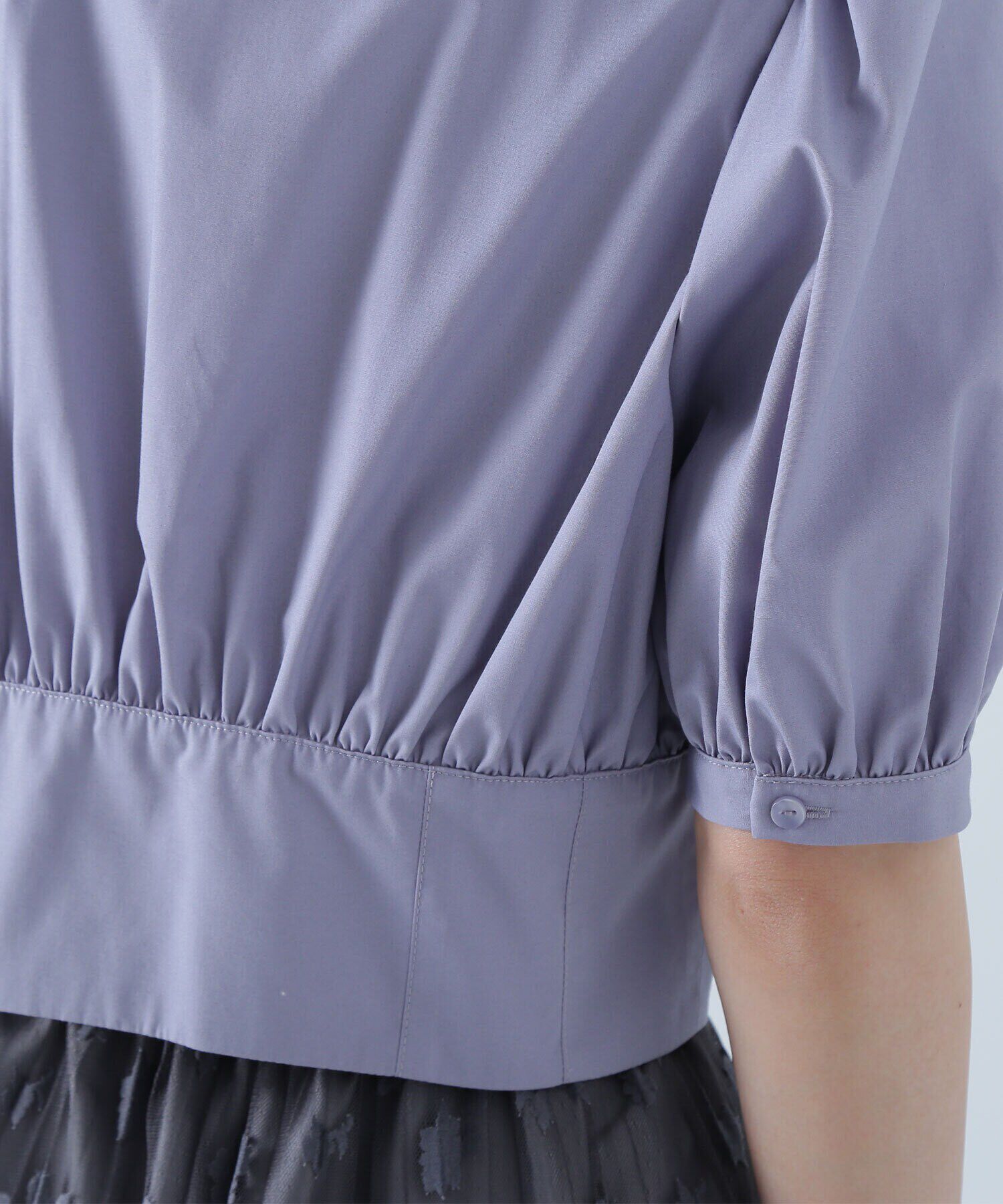  「シャツカラーコルセットブラウス」|シャツ・ブラウス|