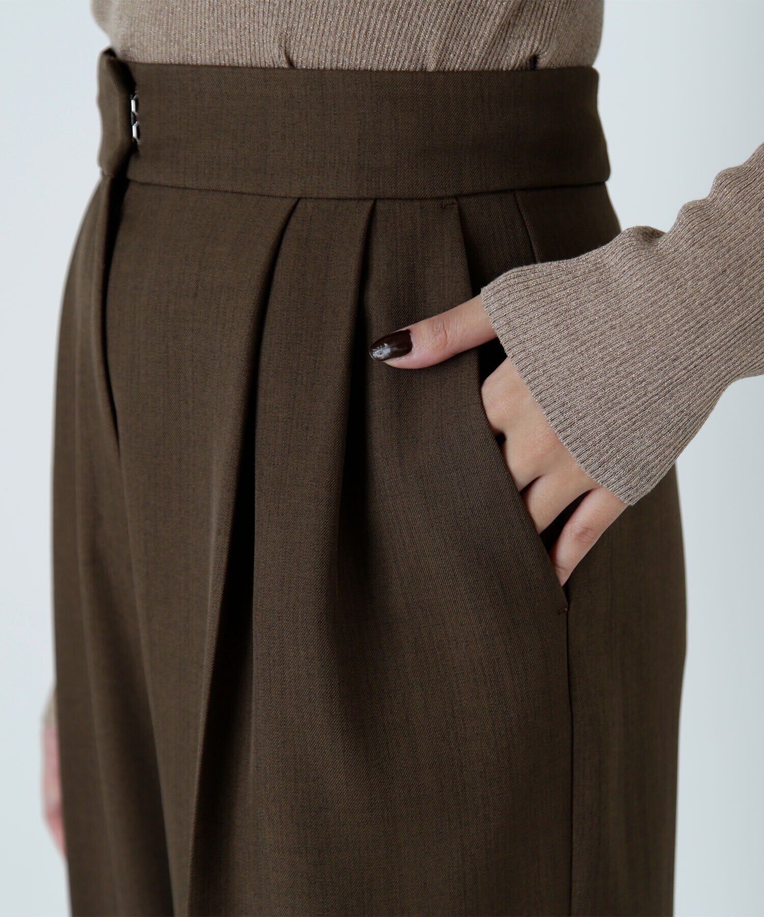  「マニッシュビスチェセットアップ」|ワンピース|