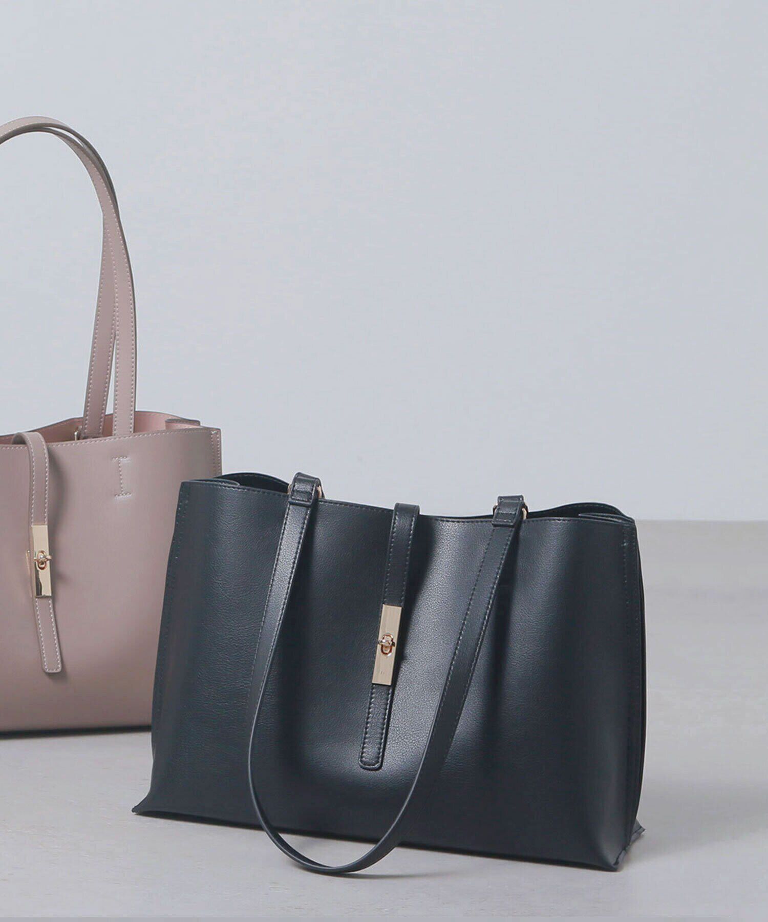  「エブリデイラージトートバッグ」|トートバッグ|クロ