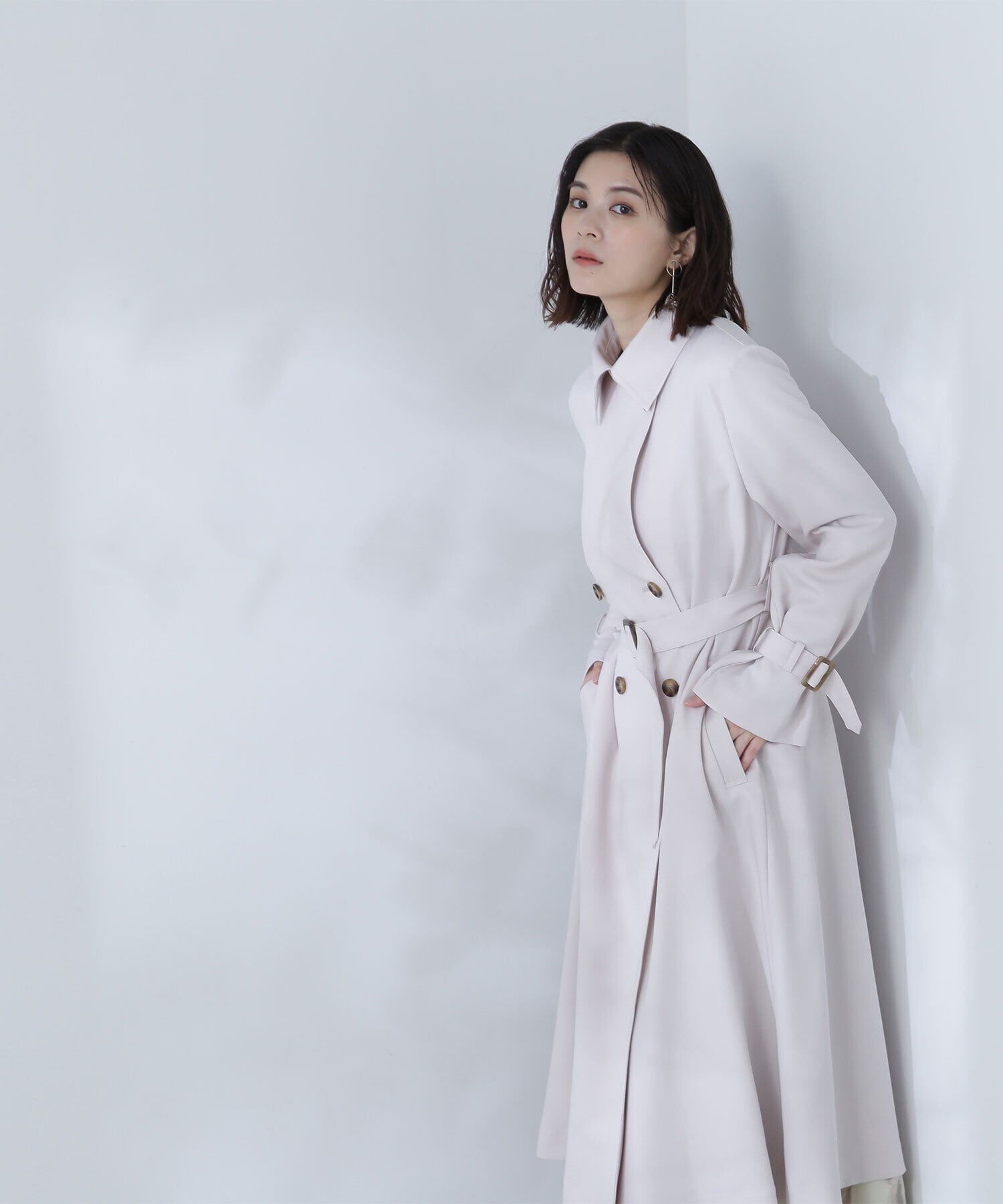  「パウダーツイル SETUP トレンチコート」|その他|