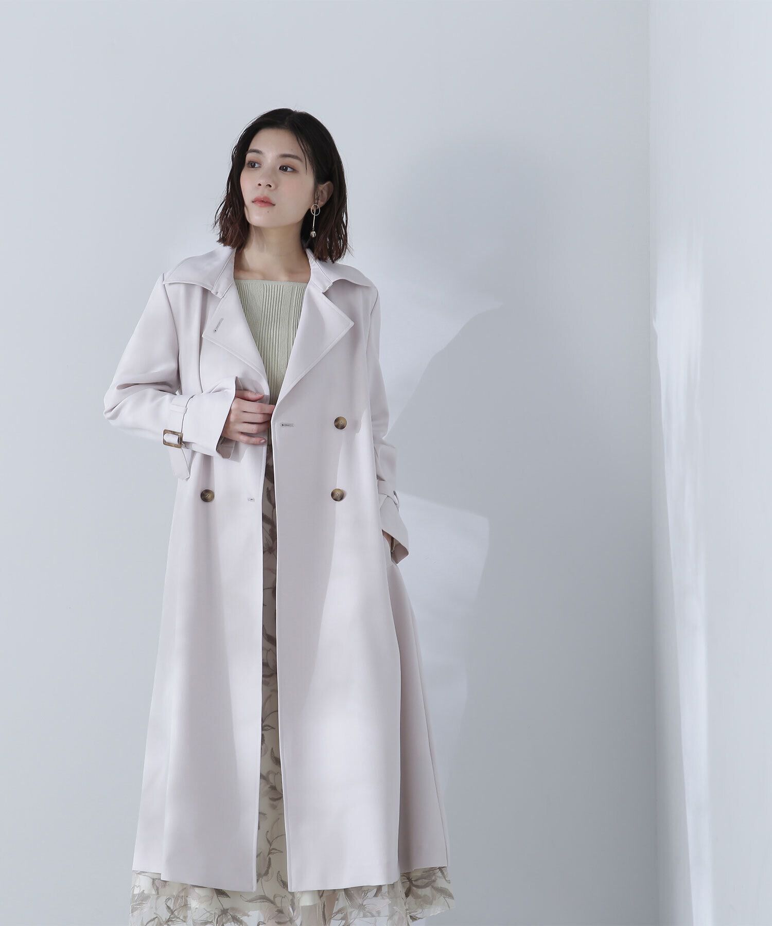  「パウダーツイル SETUP トレンチコート」|その他|