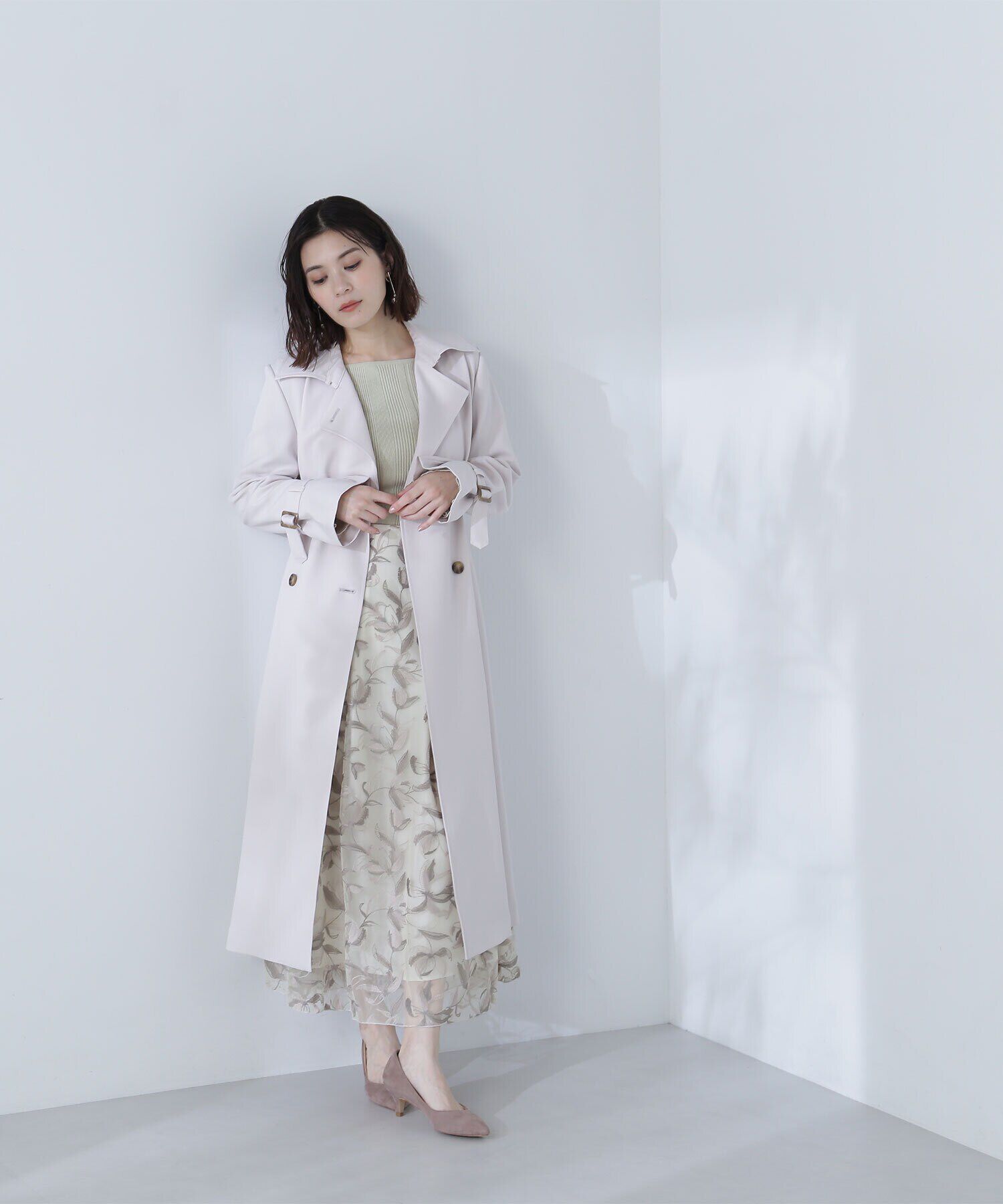  「パウダーツイル SETUP トレンチコート」|その他|