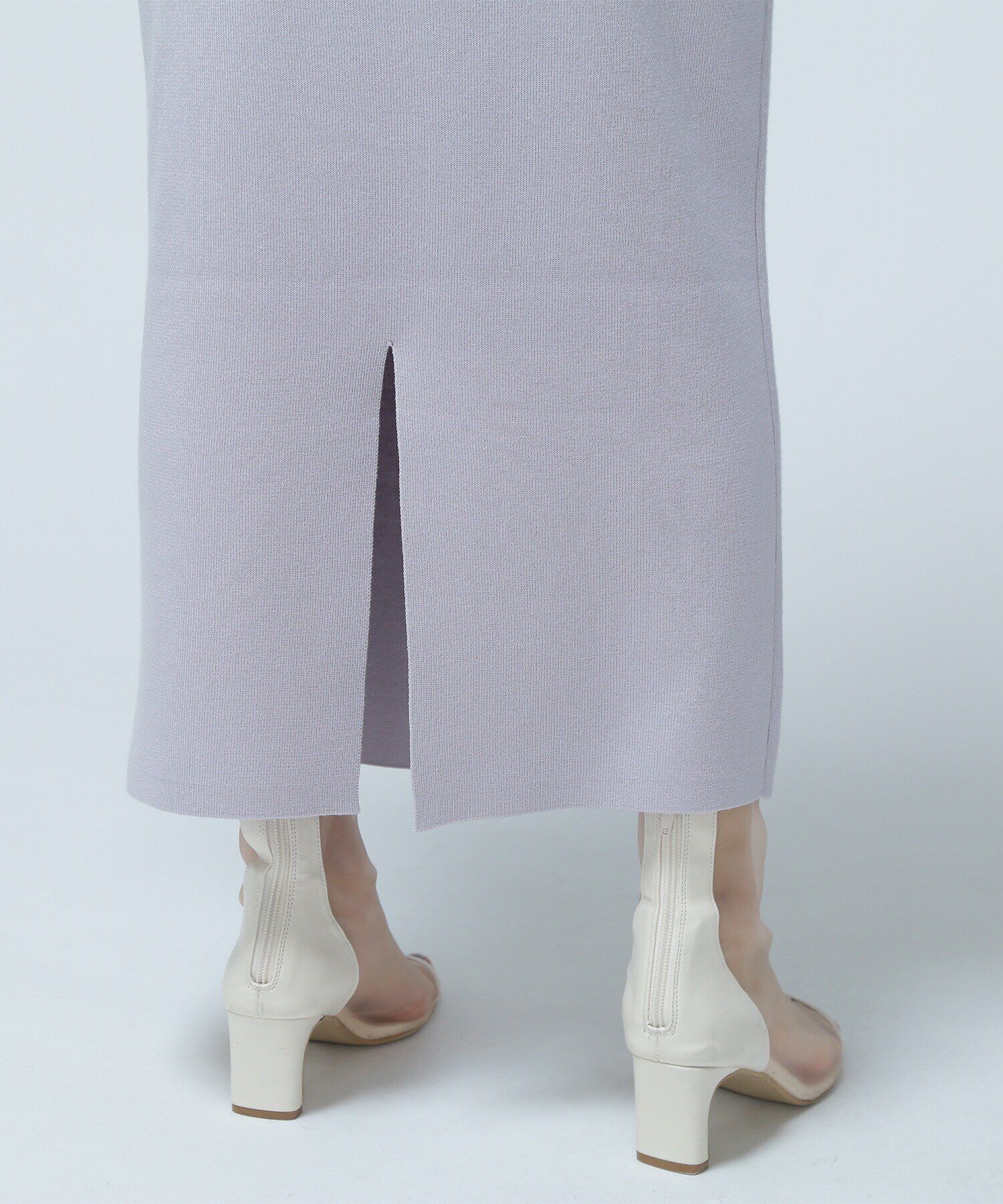  「ペプラムニット＆スカートセット」|ワンピース|