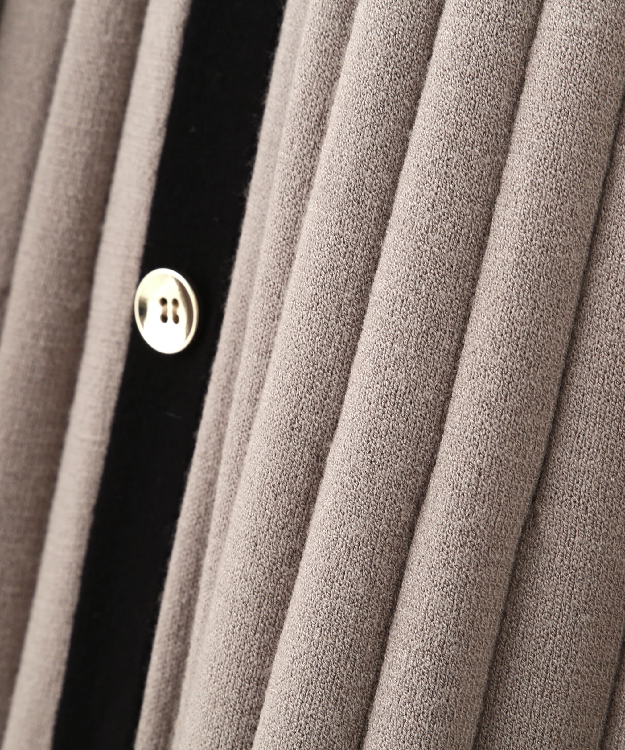  「ポロバイカラーニットワンピース」|ワンピース|